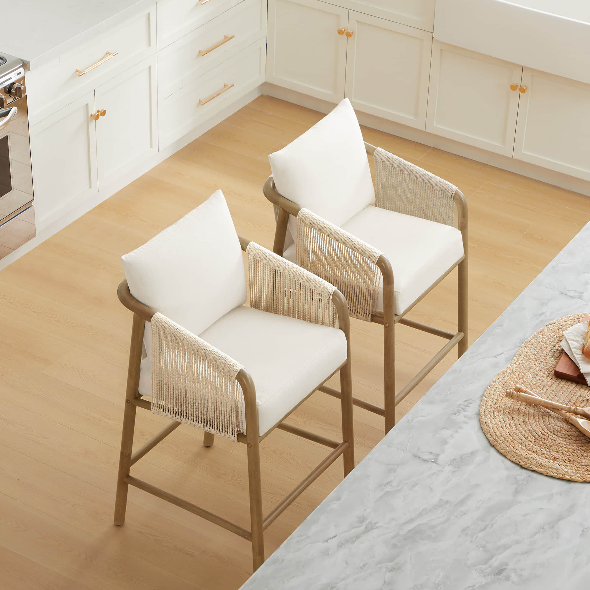 Hot-Selling Bundle | Keaton sofa & Armchair & Sienna Stool - Image 5