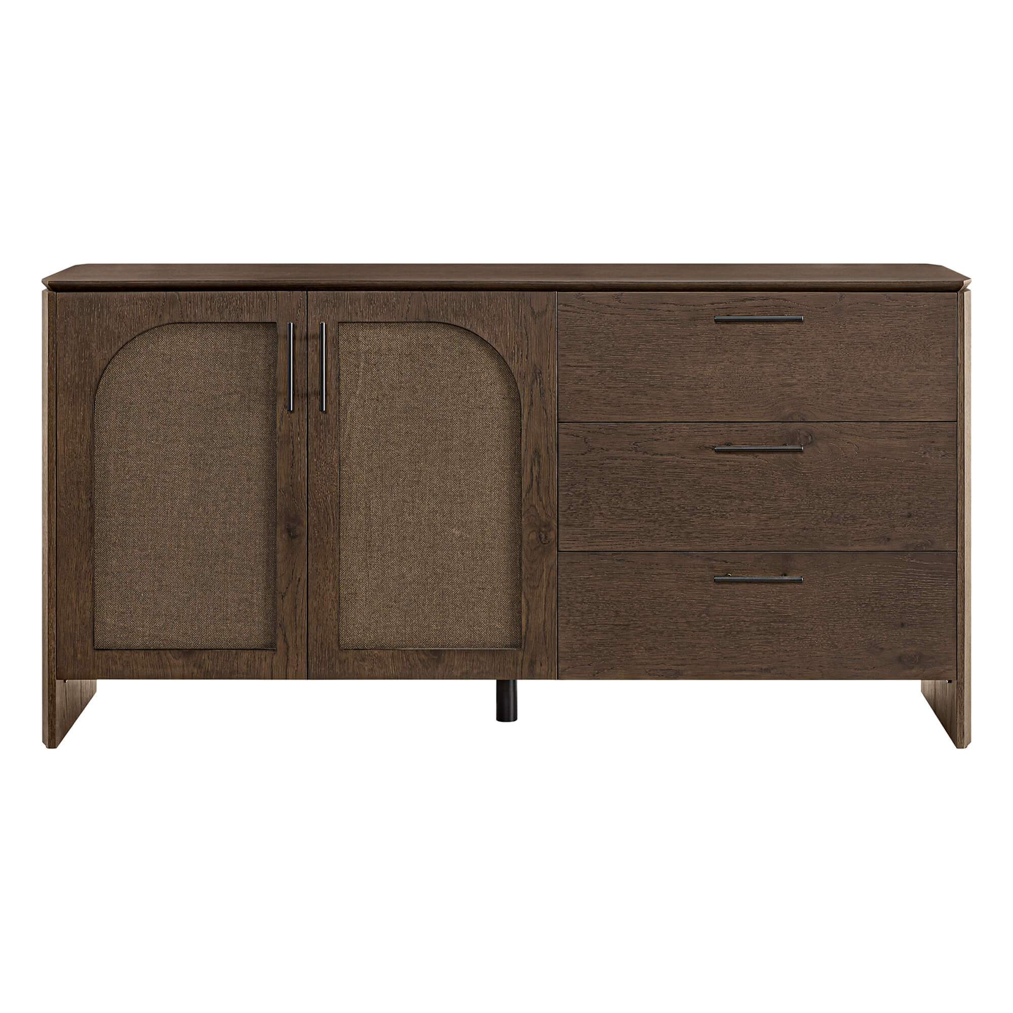 63" Hazel Vintage Wood Sideboard with Drawers - Image 9
