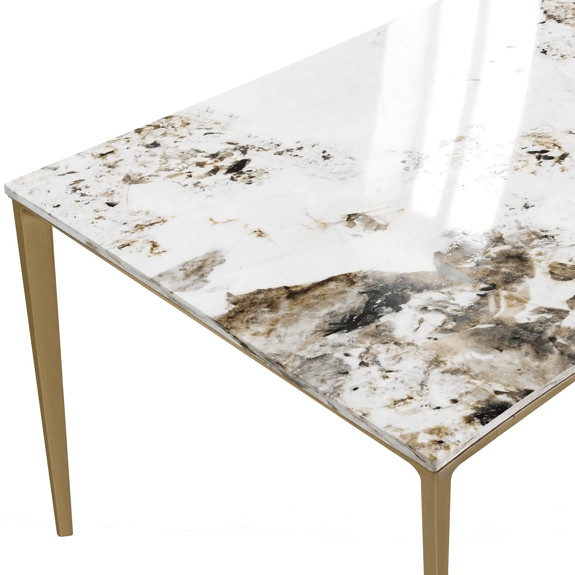 63" Teresa Rectangle Sintered Stone Dining Table - Image 5