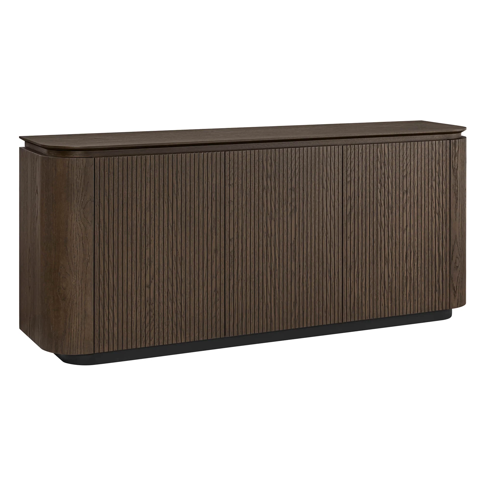 71" Moore Rounded Corner Sideboard Buffet with Doors - Image 13