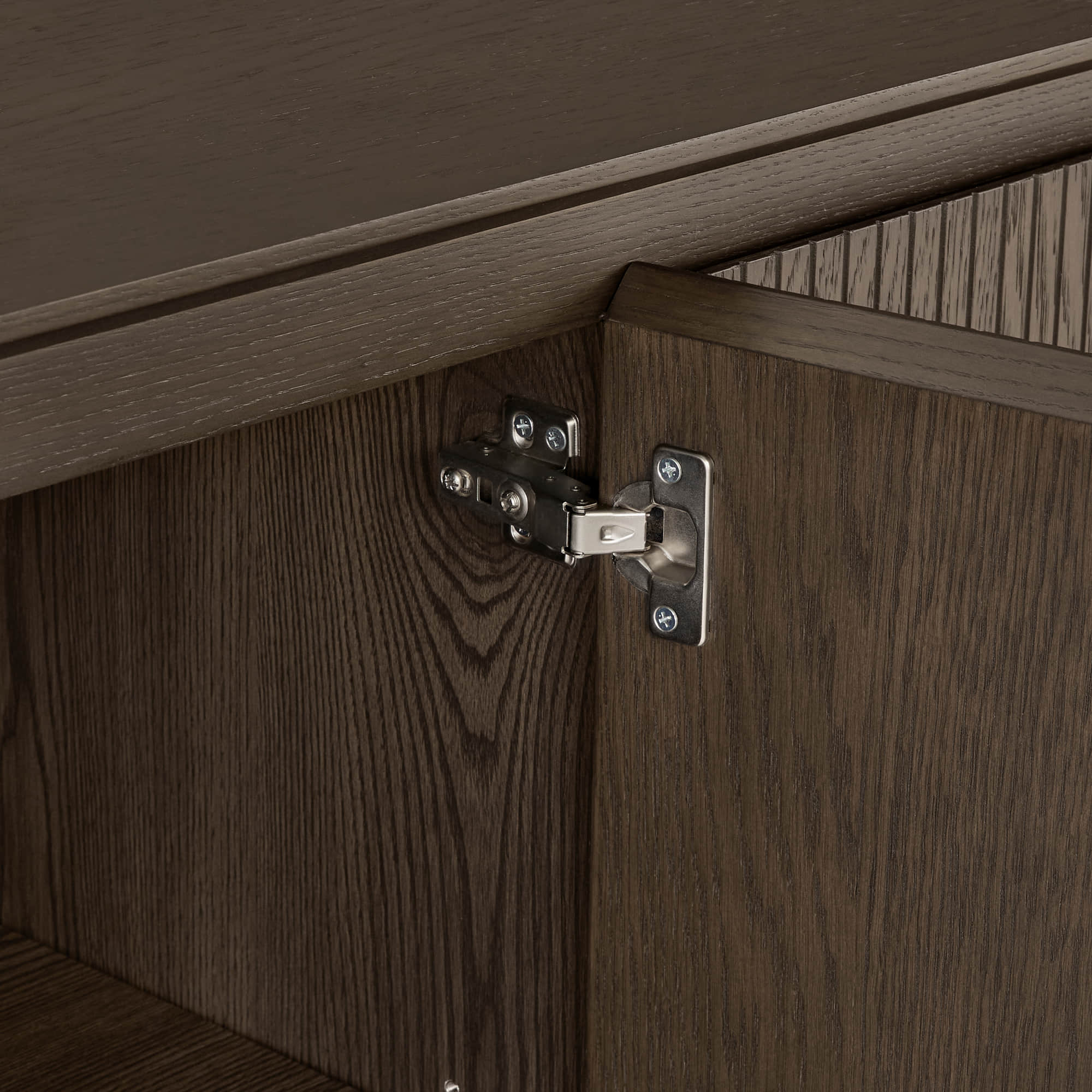 71" Moore Rounded Corner Sideboard Buffet with Doors - Image 16