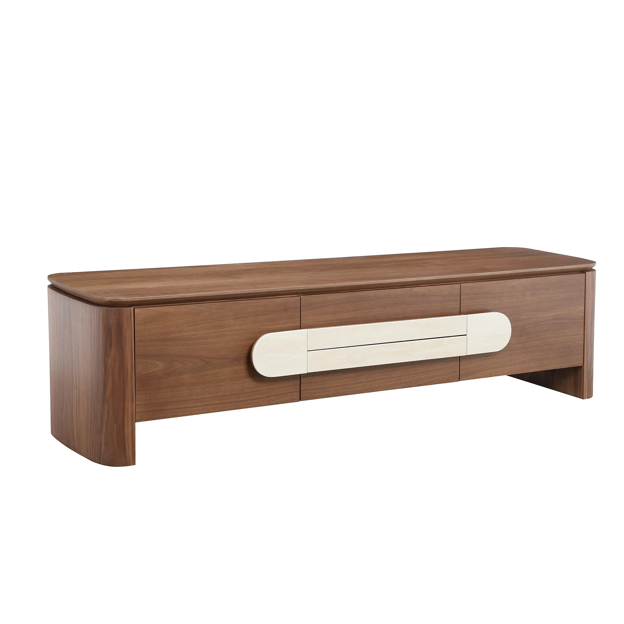 71" Otis Modern Wood Stylish Handles TV Stand - Image 10