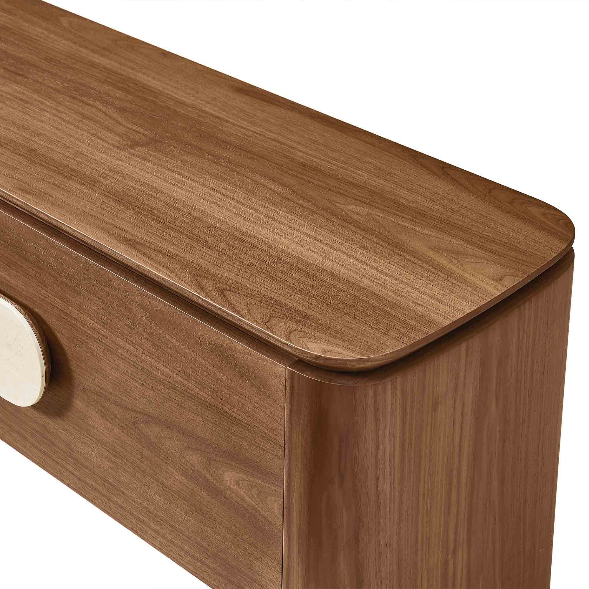 71" Otis Modern Wood Stylish Handles TV Stand - Image 14