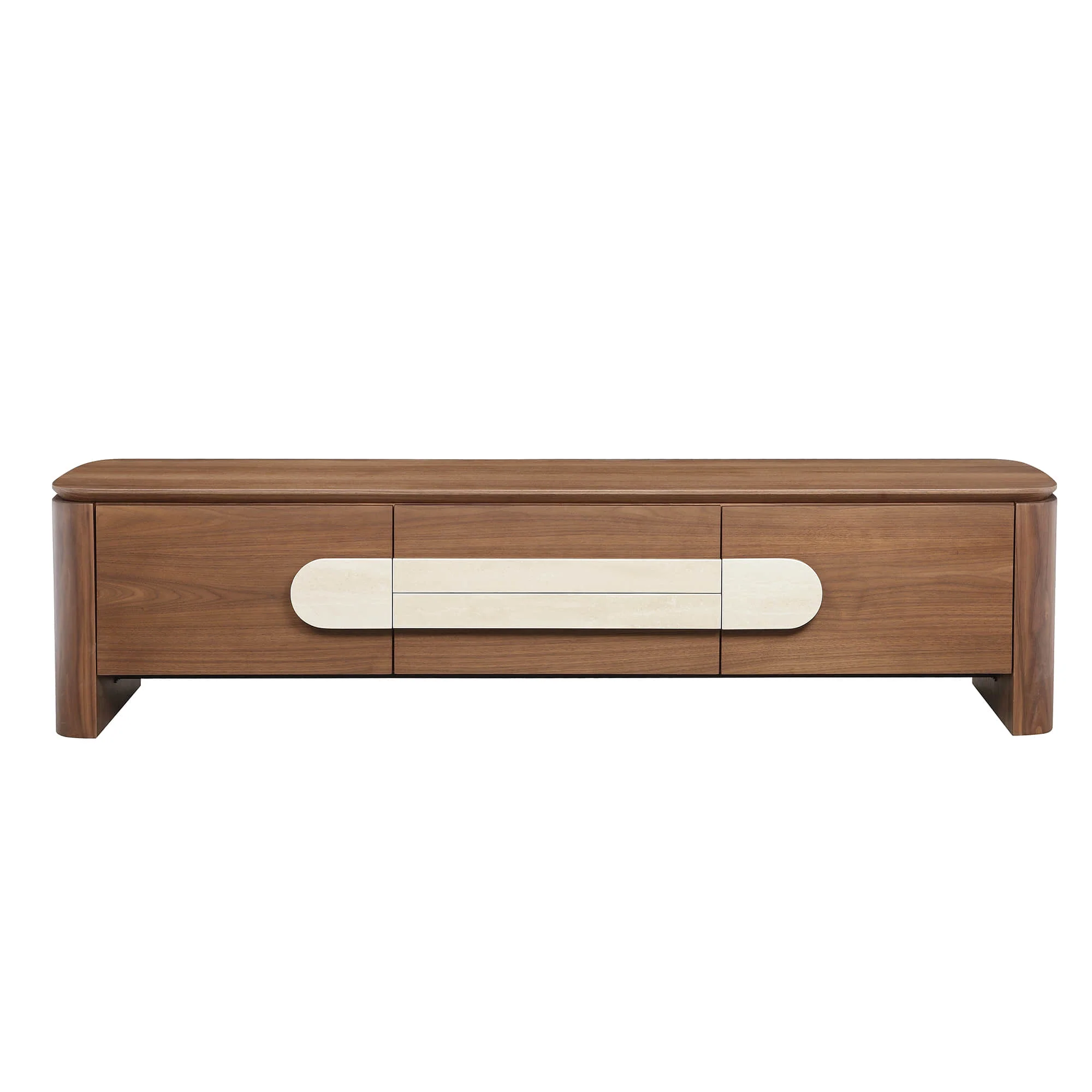 71" Otis Modern Wood Stylish Handles TV Stand - Image 8