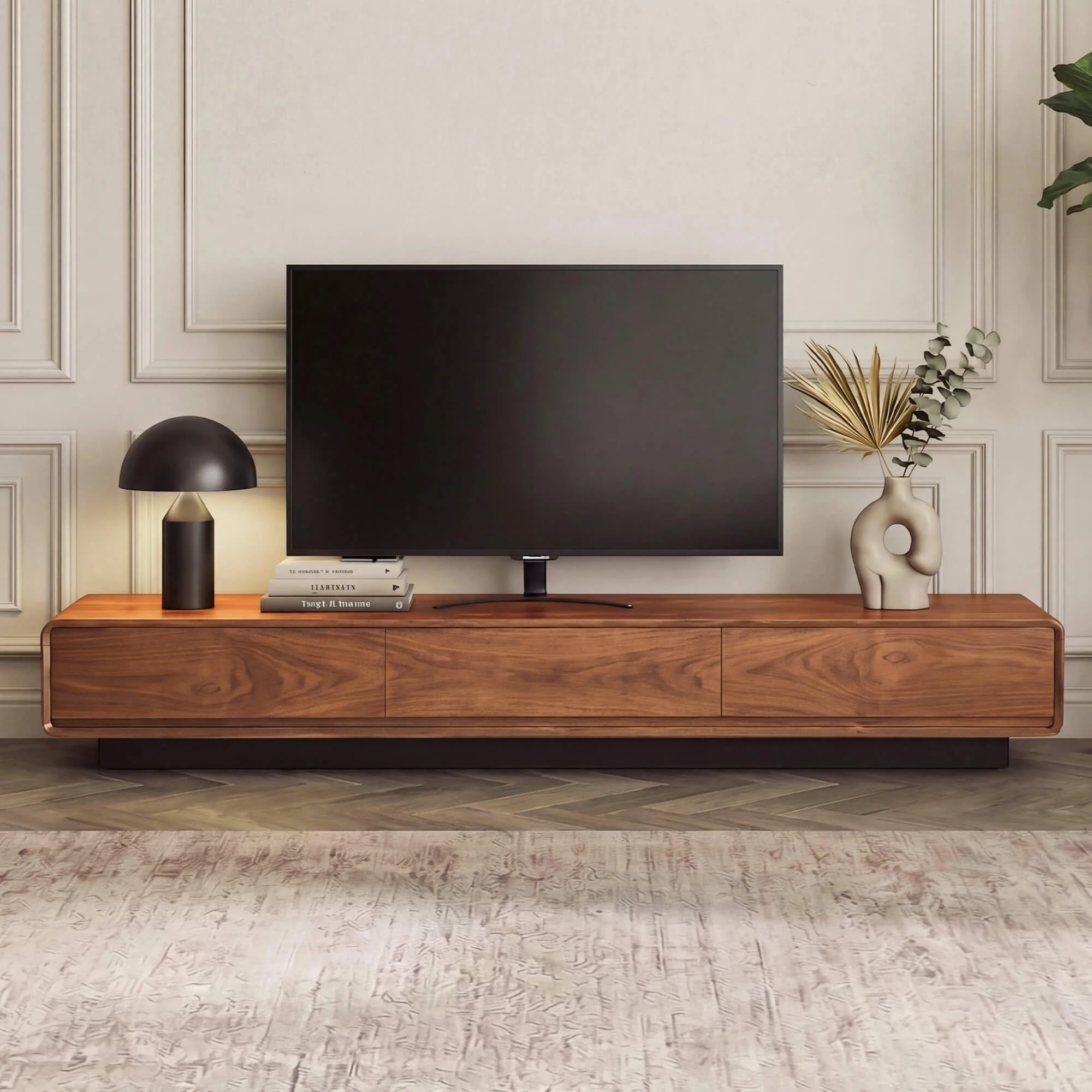 79" Vanessa Large-Capacity Solid Wood TV Media Console