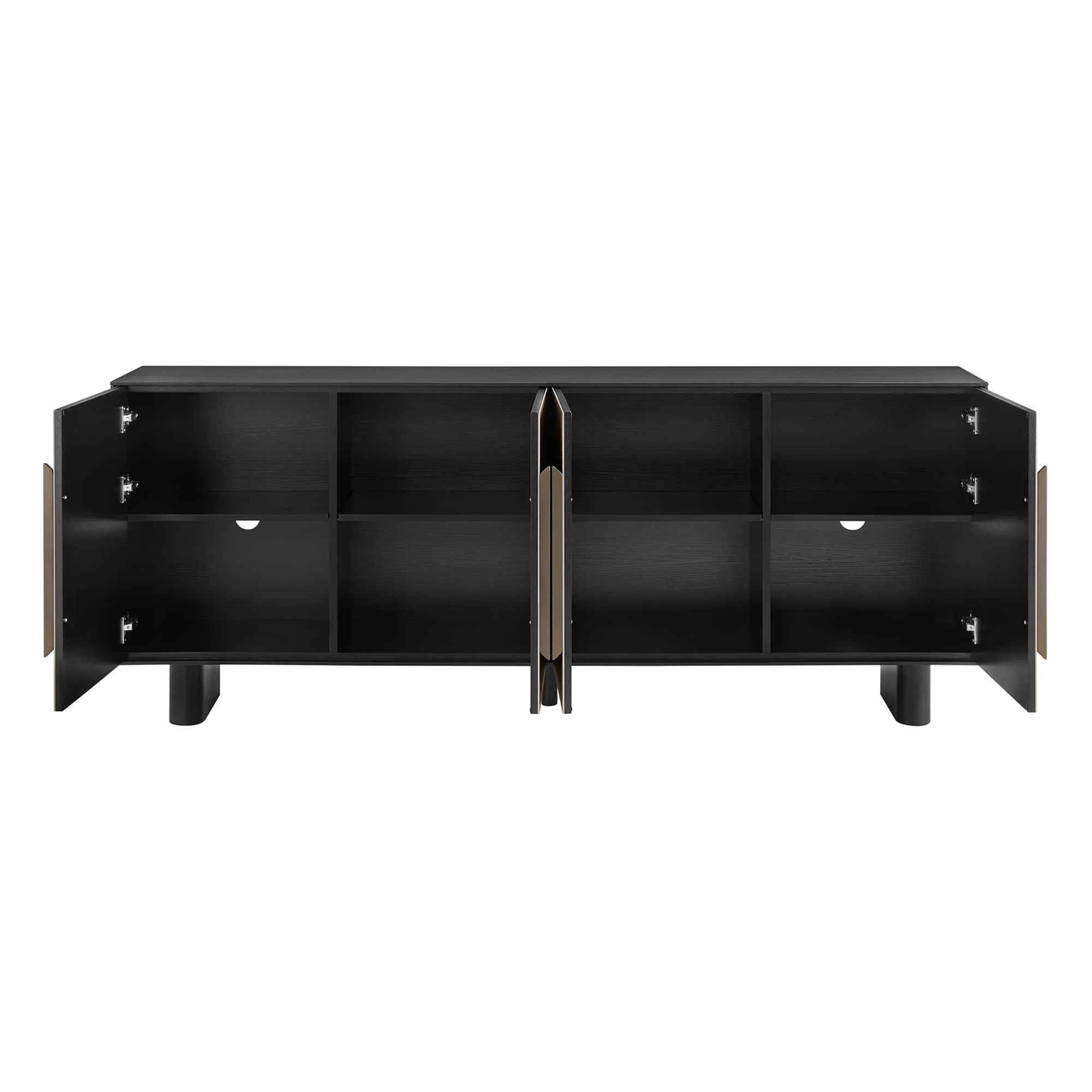 79" Vito Metal-Accent Large-Capacity Sideboard - Image 5