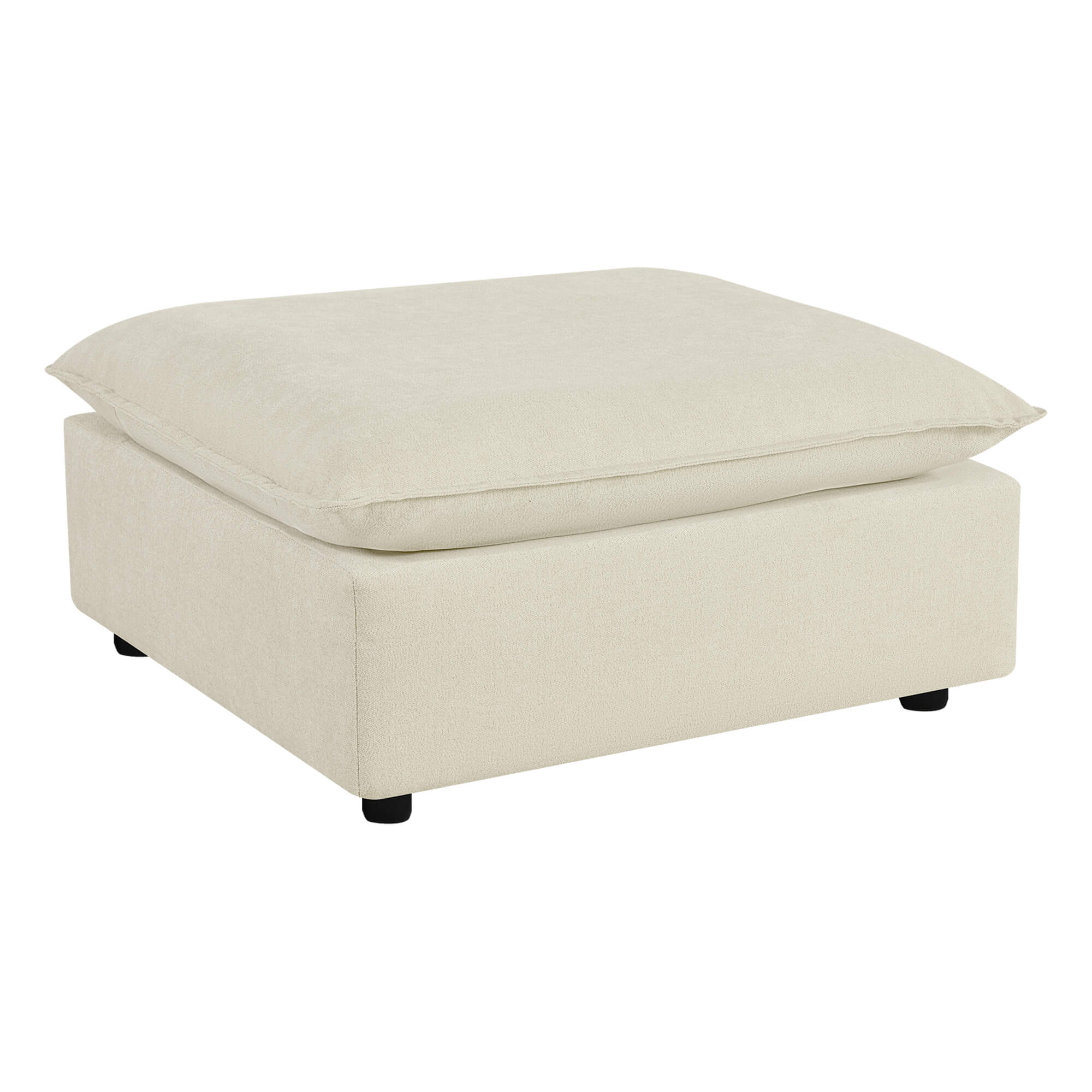 Ace Minimalist Chenille Adjustable Backrest 3-Seater Modular Sofa with Storage Armrest - Image 44
