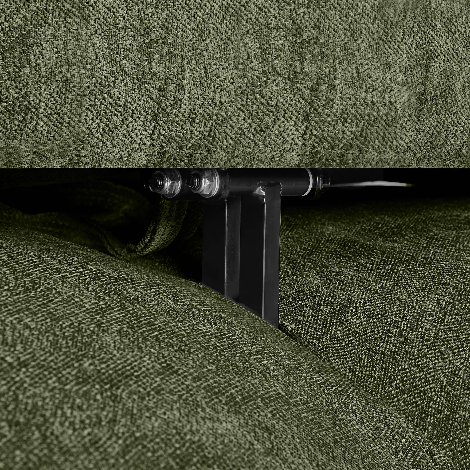 Ace Minimalist Chenille Adjustable Backrest 4-Seater Modular Sofa with Storage Armrest - Image 8