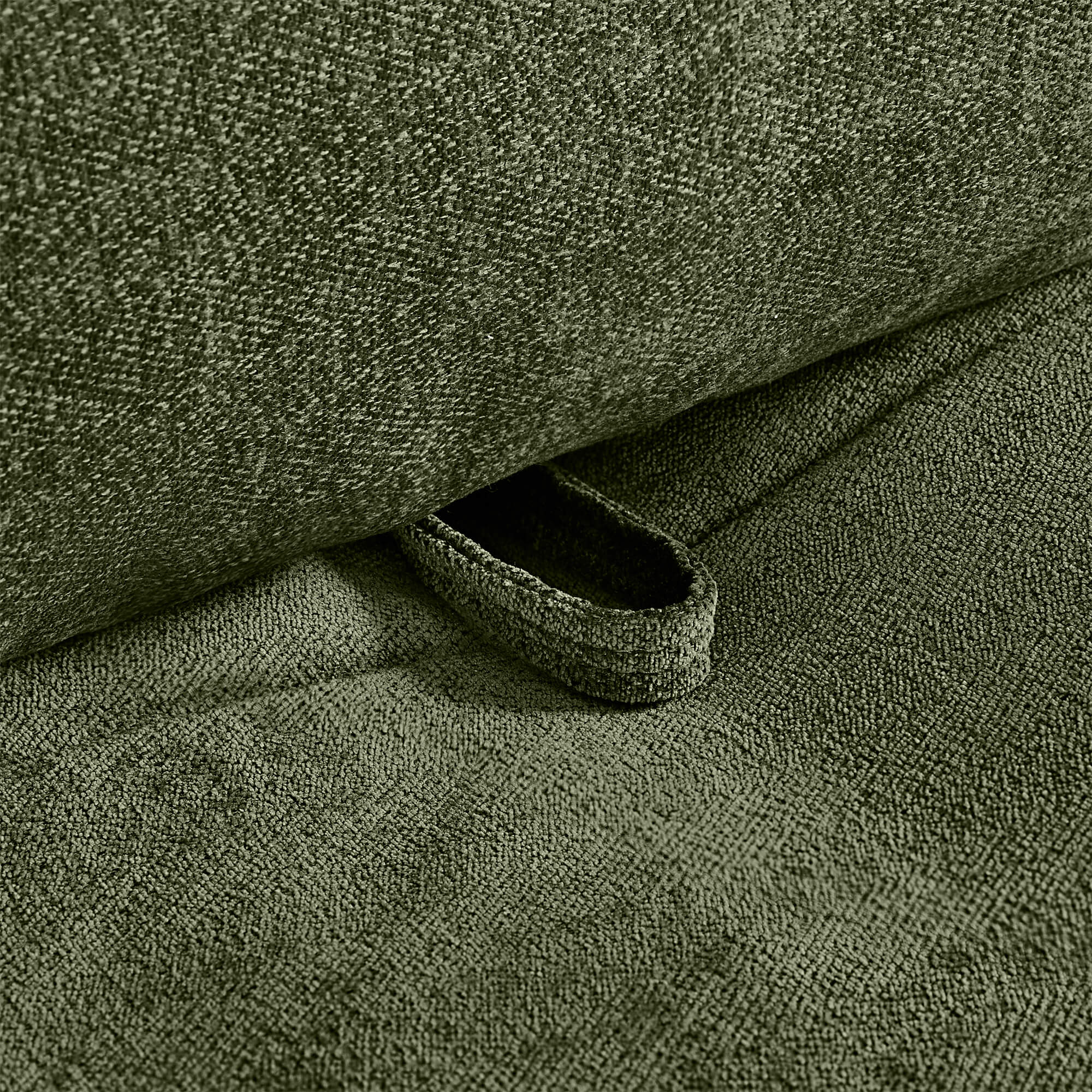 Ace Minimalist Chenille Adjustable Backrest 4-Seater Modular Sofa with Storage Armrest - Image 9