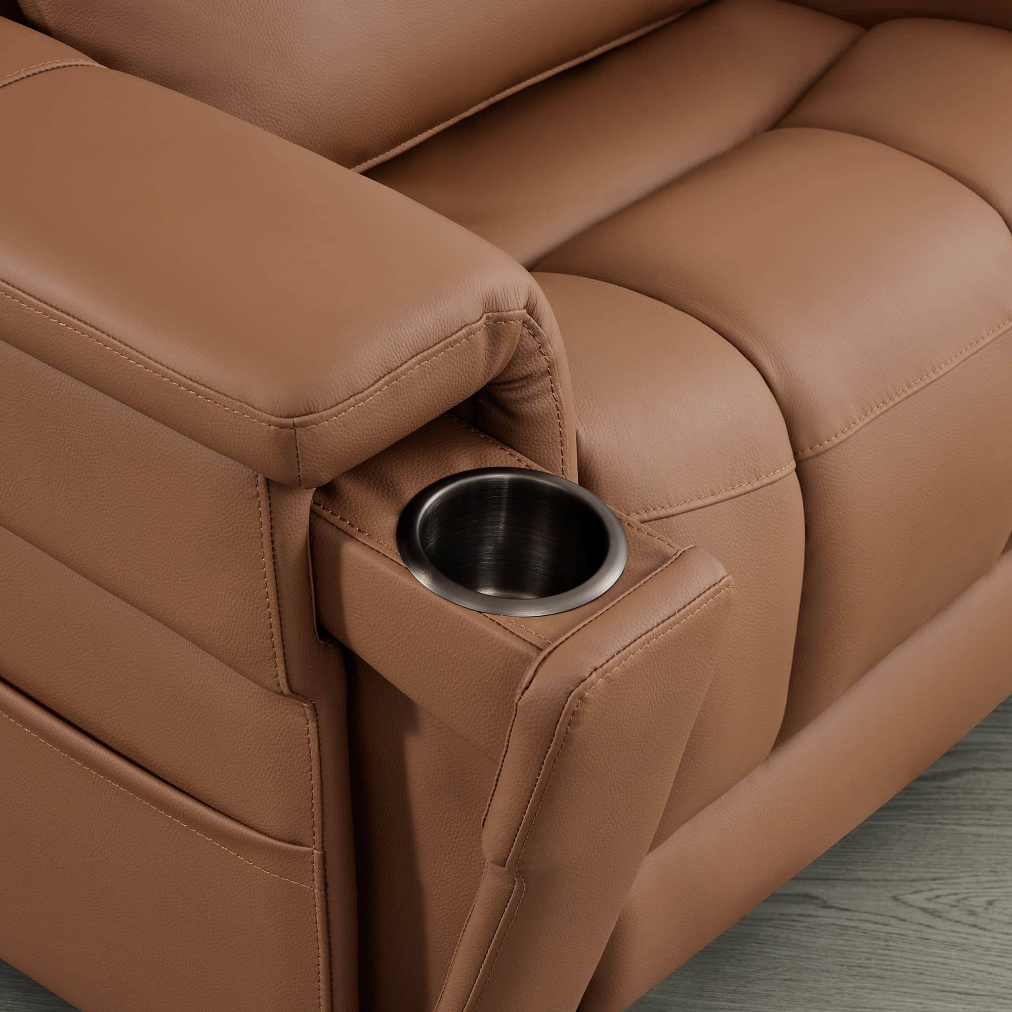 Addy Genuine Leather Lift Assist Power Recliner With Heat Massage - Image 15