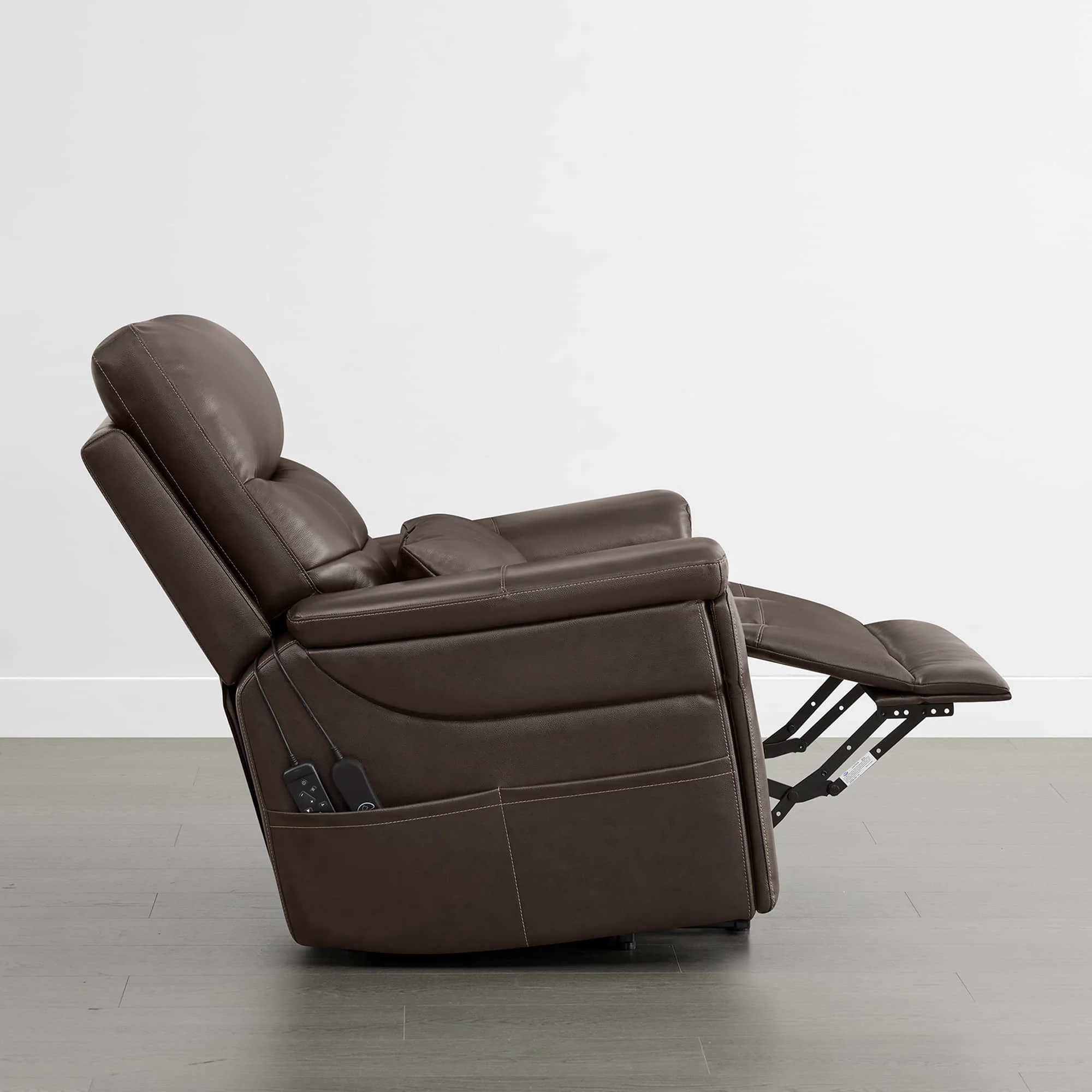 Addy Genuine Leather Lift Assist Power Recliner With Heat Massage - Image 34
