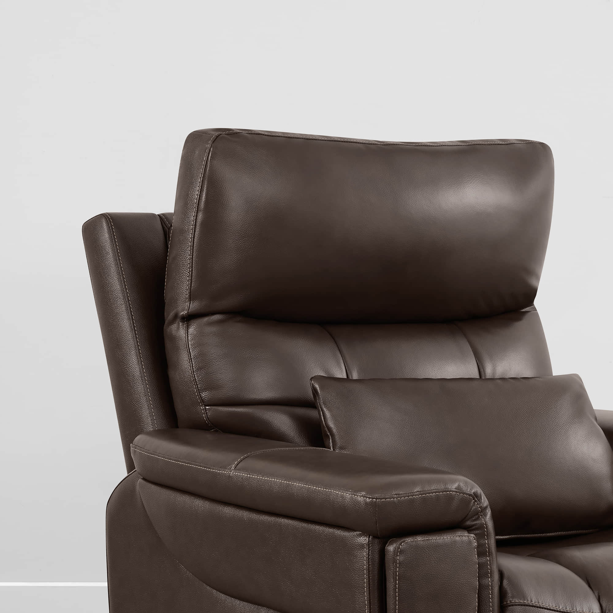 Addy Genuine Leather Lift Assist Power Recliner With Heat Massage - Image 39