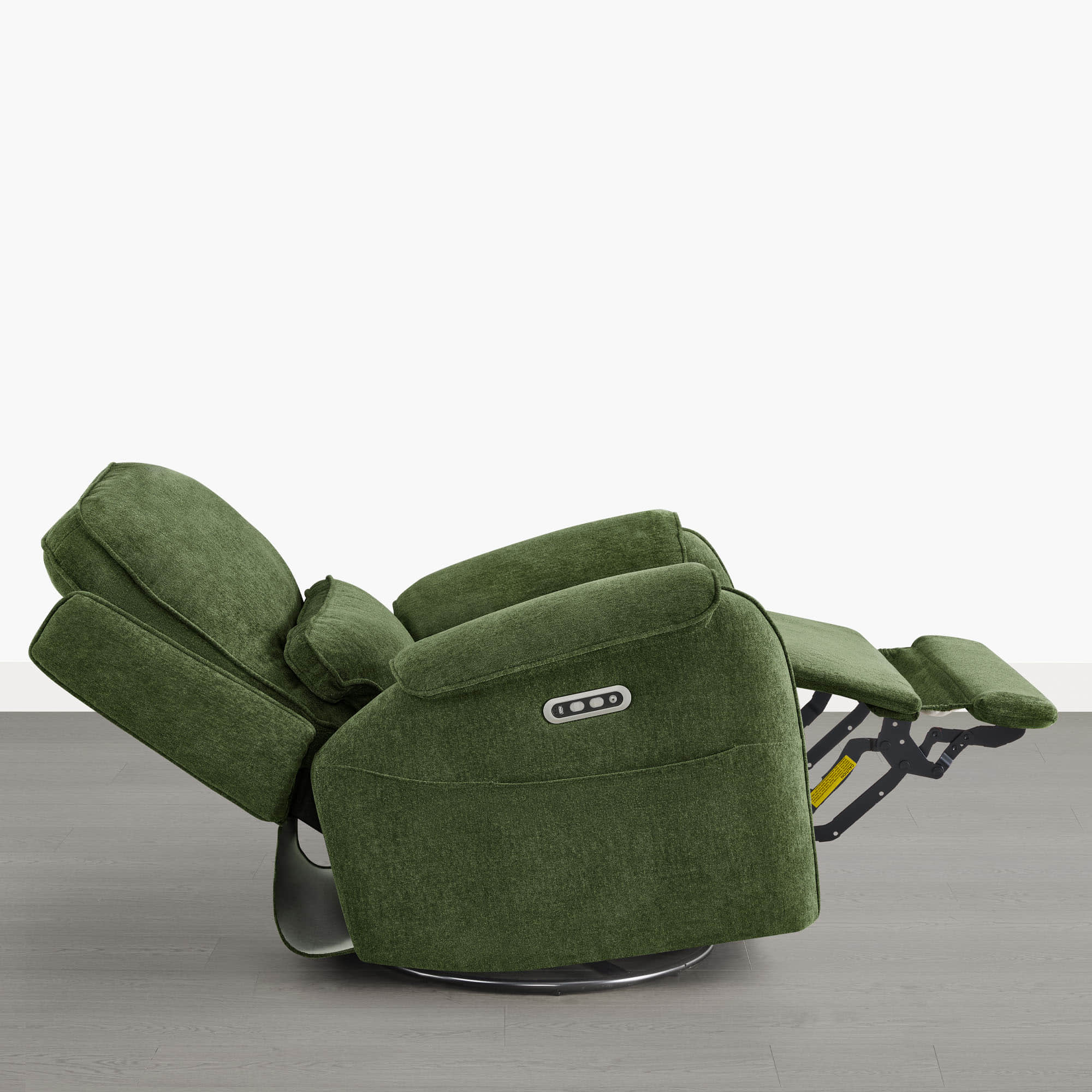 Alicia Power Swivel Nursery Glider Recliner with Nightlight - Image 47