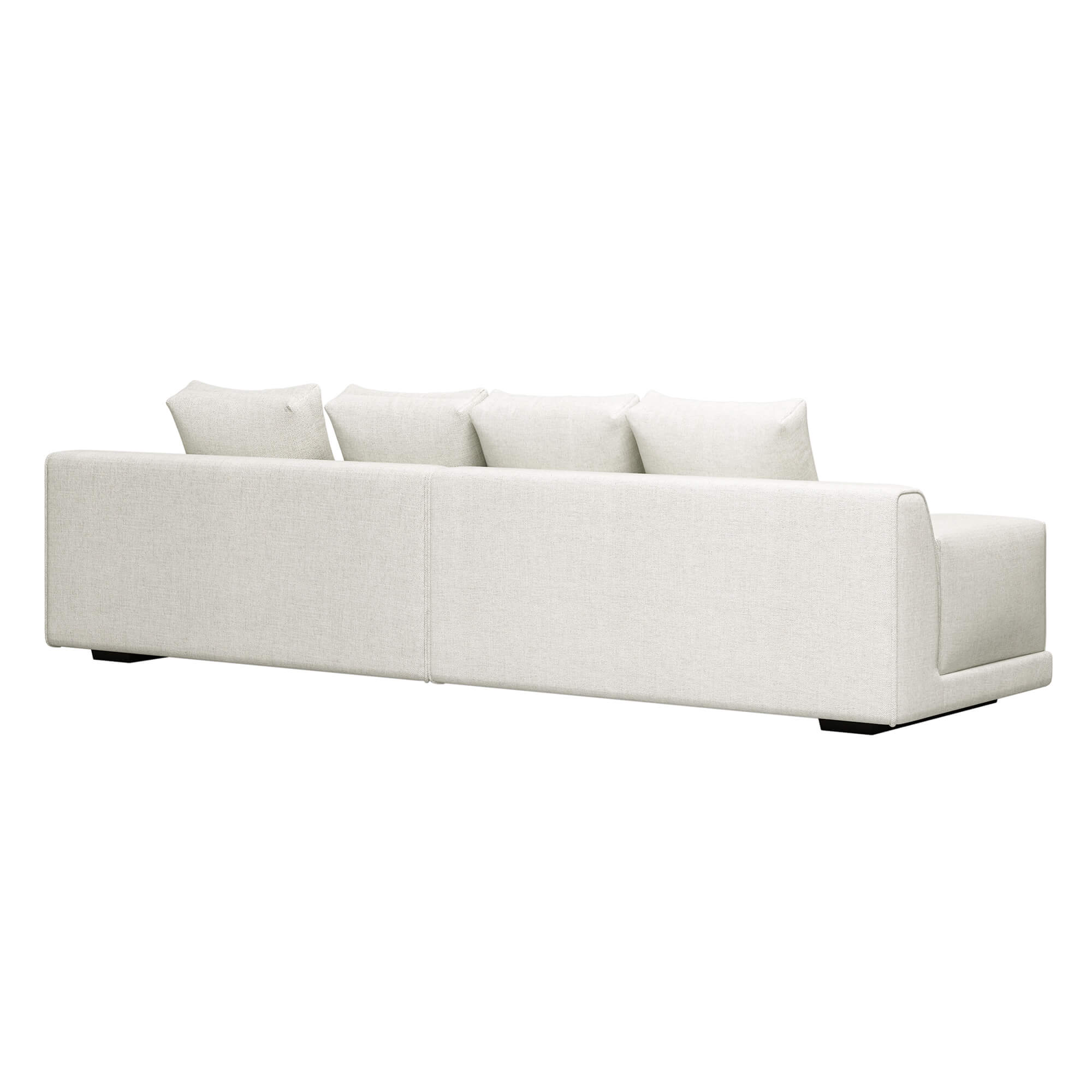 Alora 4-Seater Modern Sofa with Wide Arms - Image 5