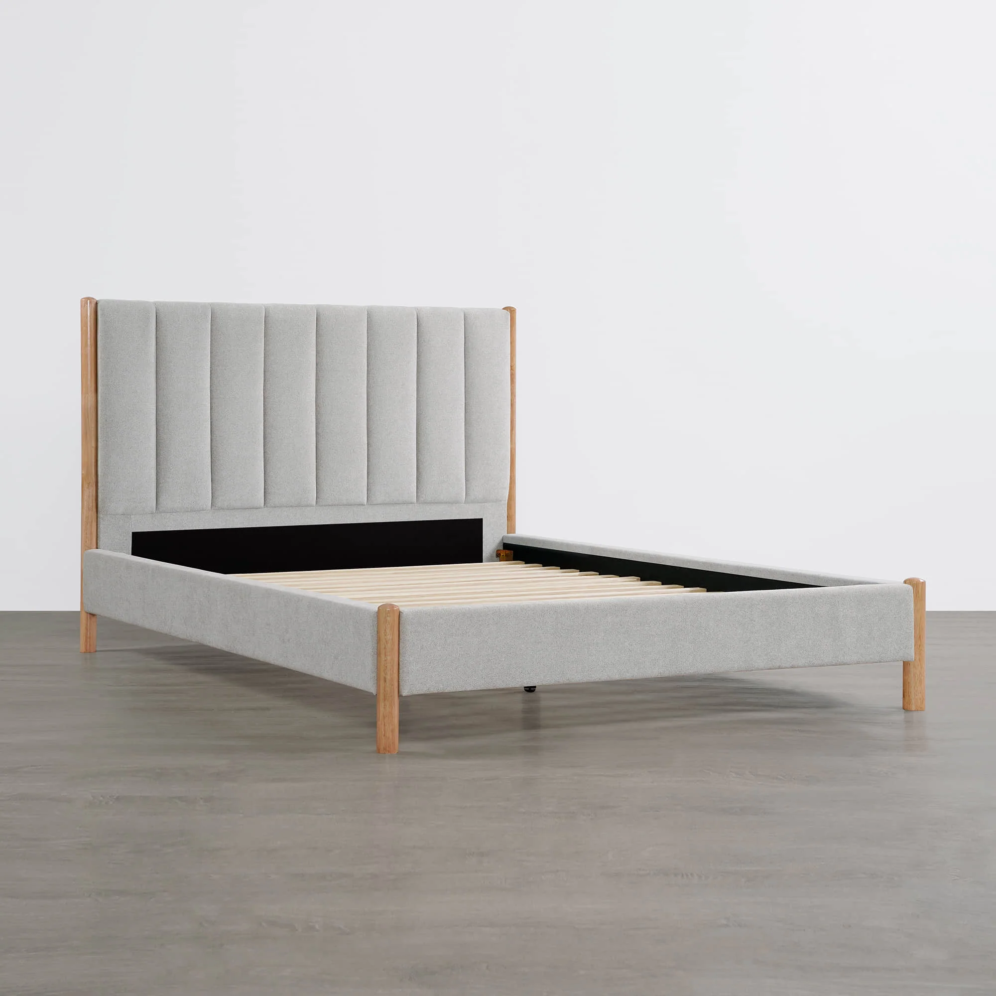 Serene Full Contemporary Upholstered Platform Bed - Image 19