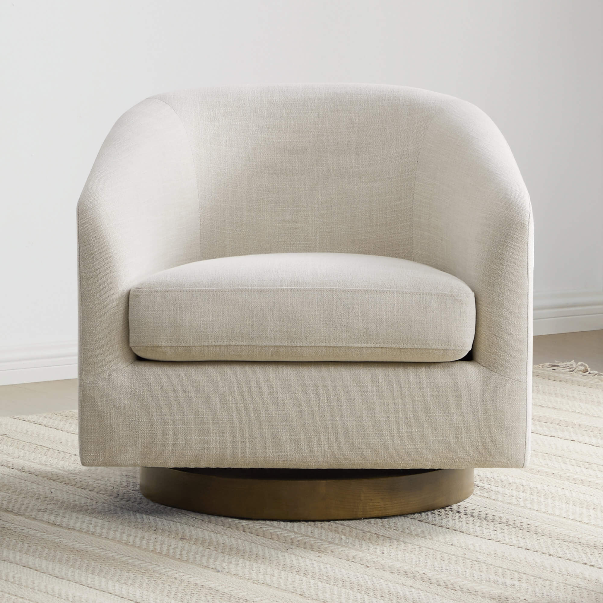 Living Room Bundle | Wren Accent Chair (Set of 2) & Cube Ottoman - Image 3