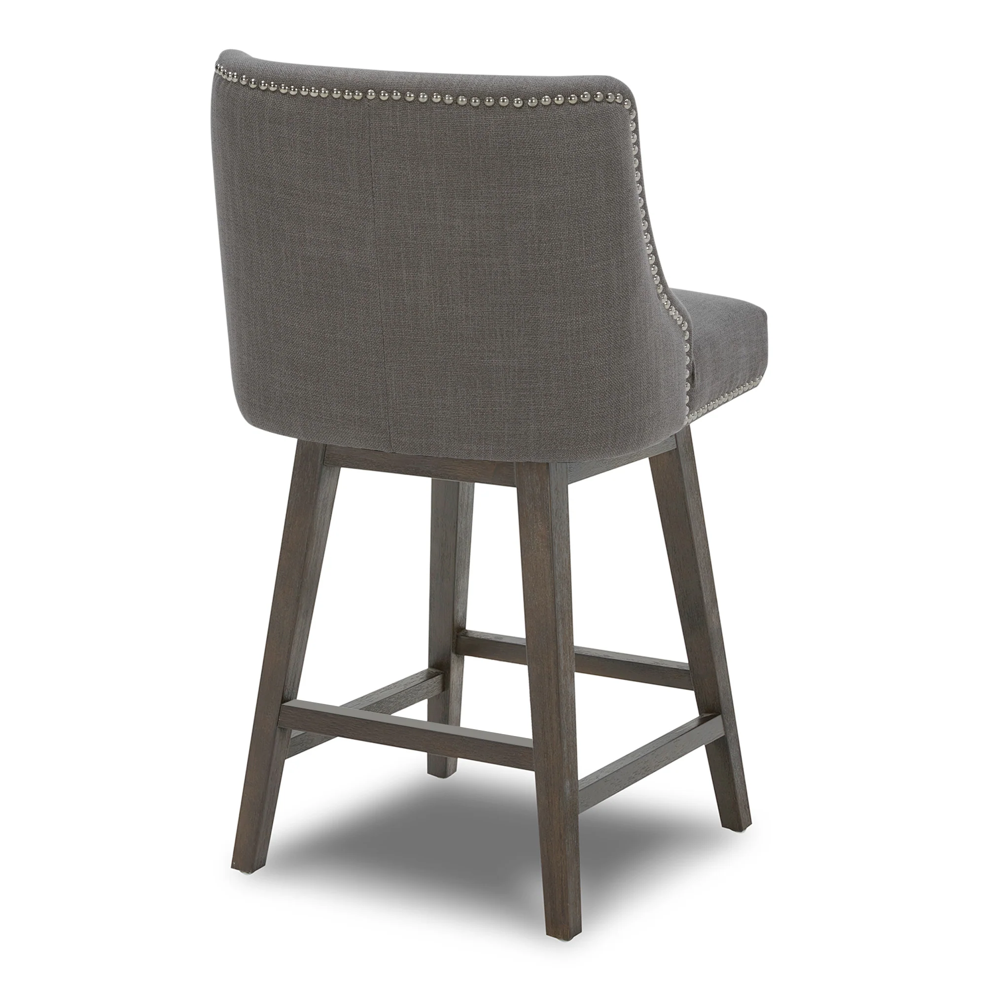 Asher Swivel Nailhead Trim Bar & Counter Stools - Image 23