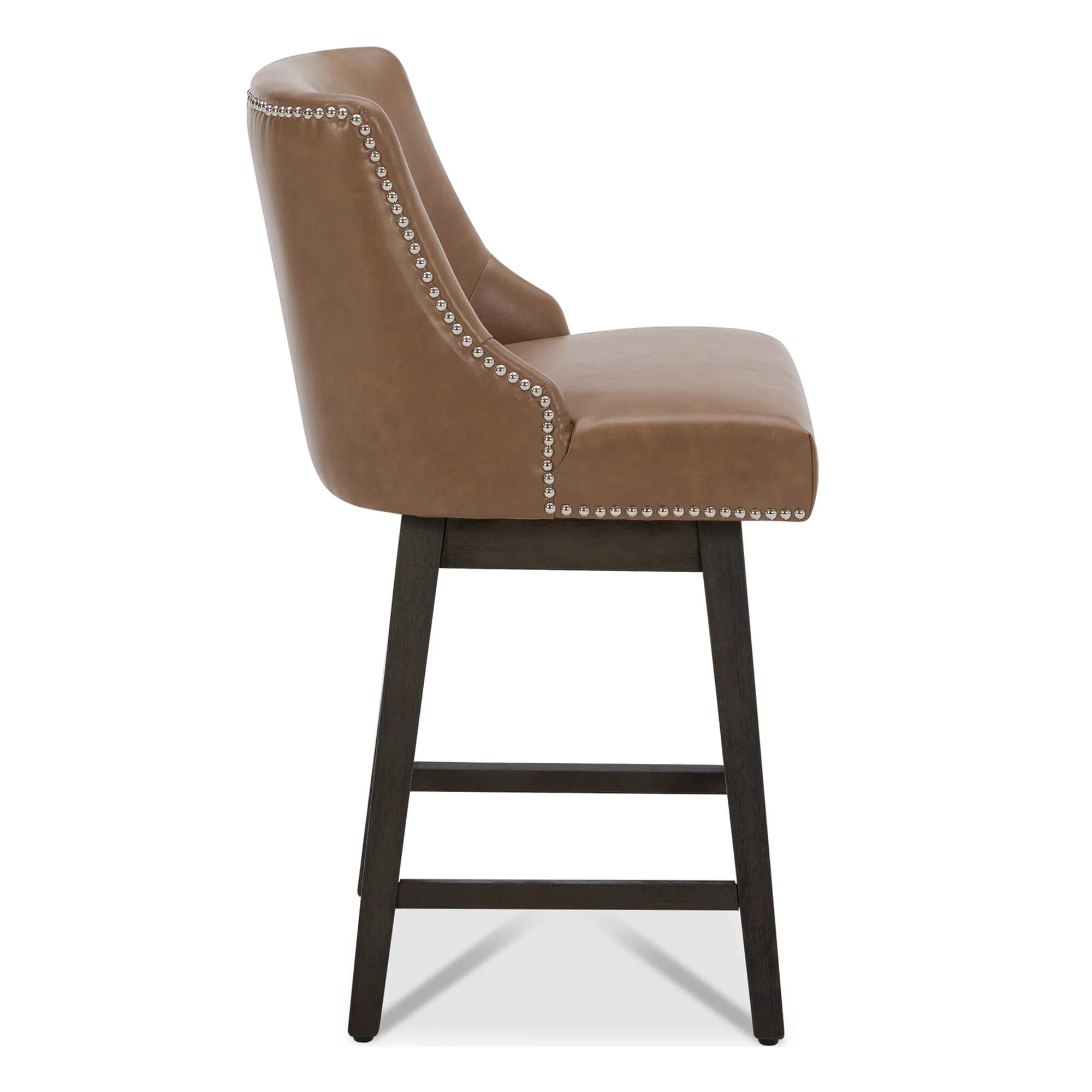 Asher Swivel Nailhead Trim Bar & Counter Stools - Image 30