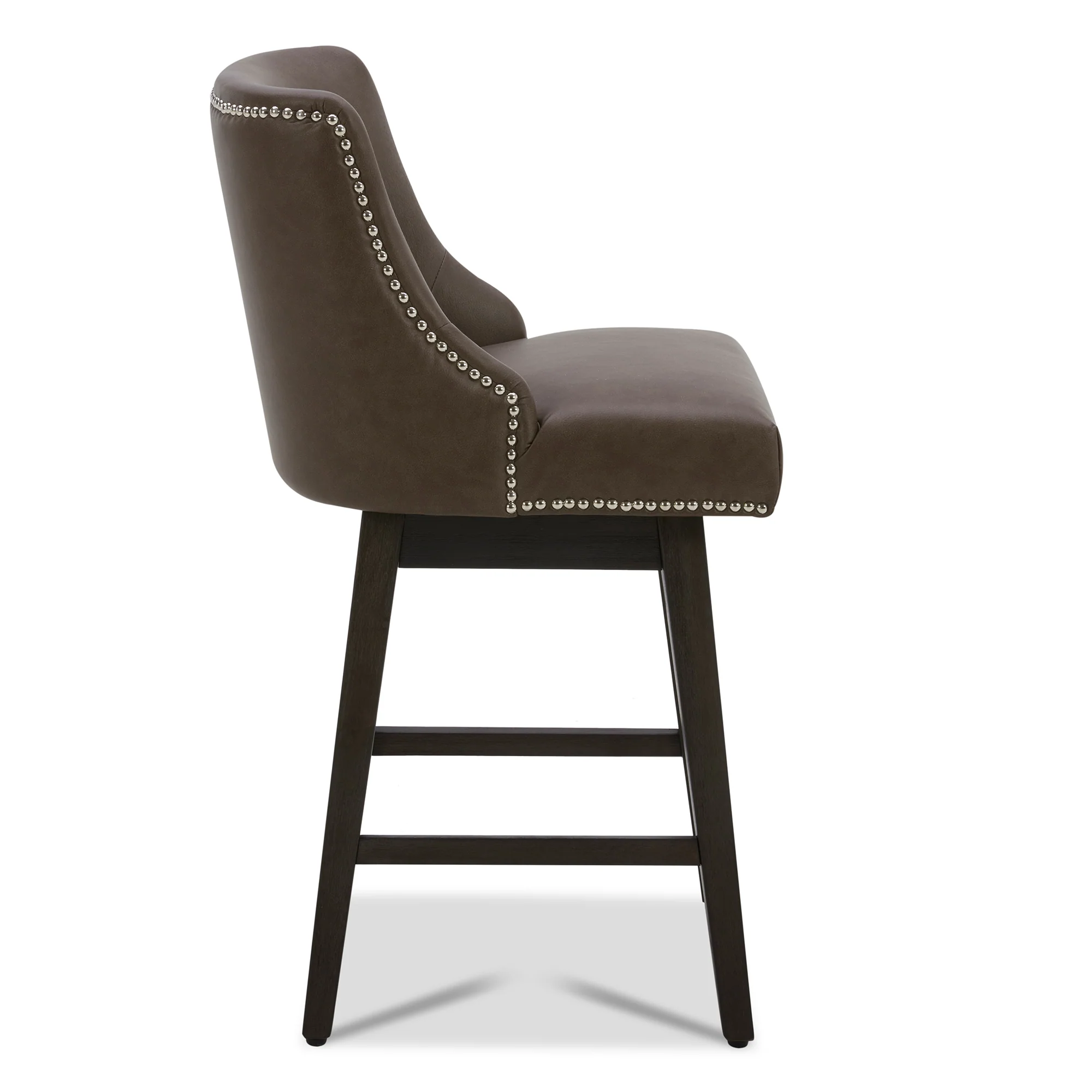 Asher Swivel Nailhead Trim Bar & Counter Stools - Image 34