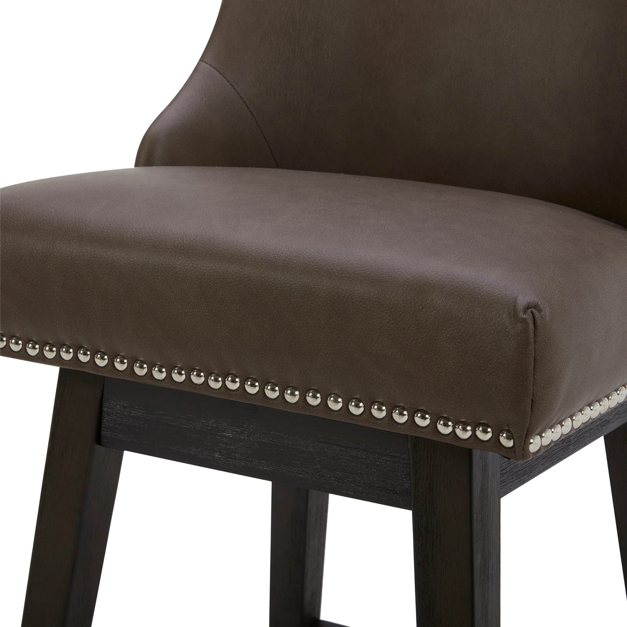 Asher Swivel Nailhead Trim Bar & Counter Stools - Image 37