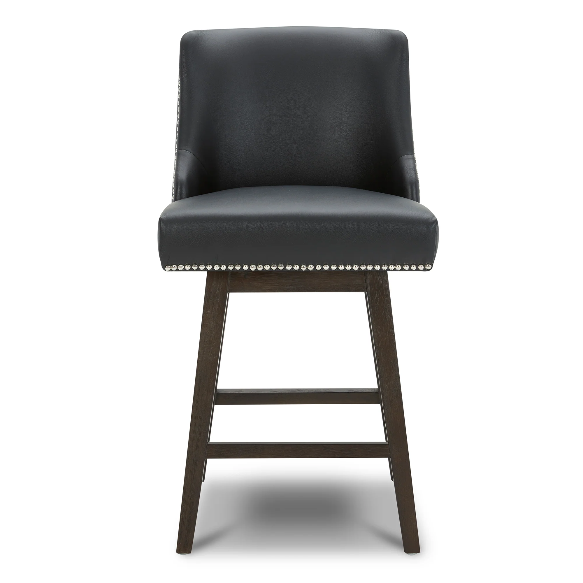 Asher Swivel Nailhead Trim Bar & Counter Stools - Image 38