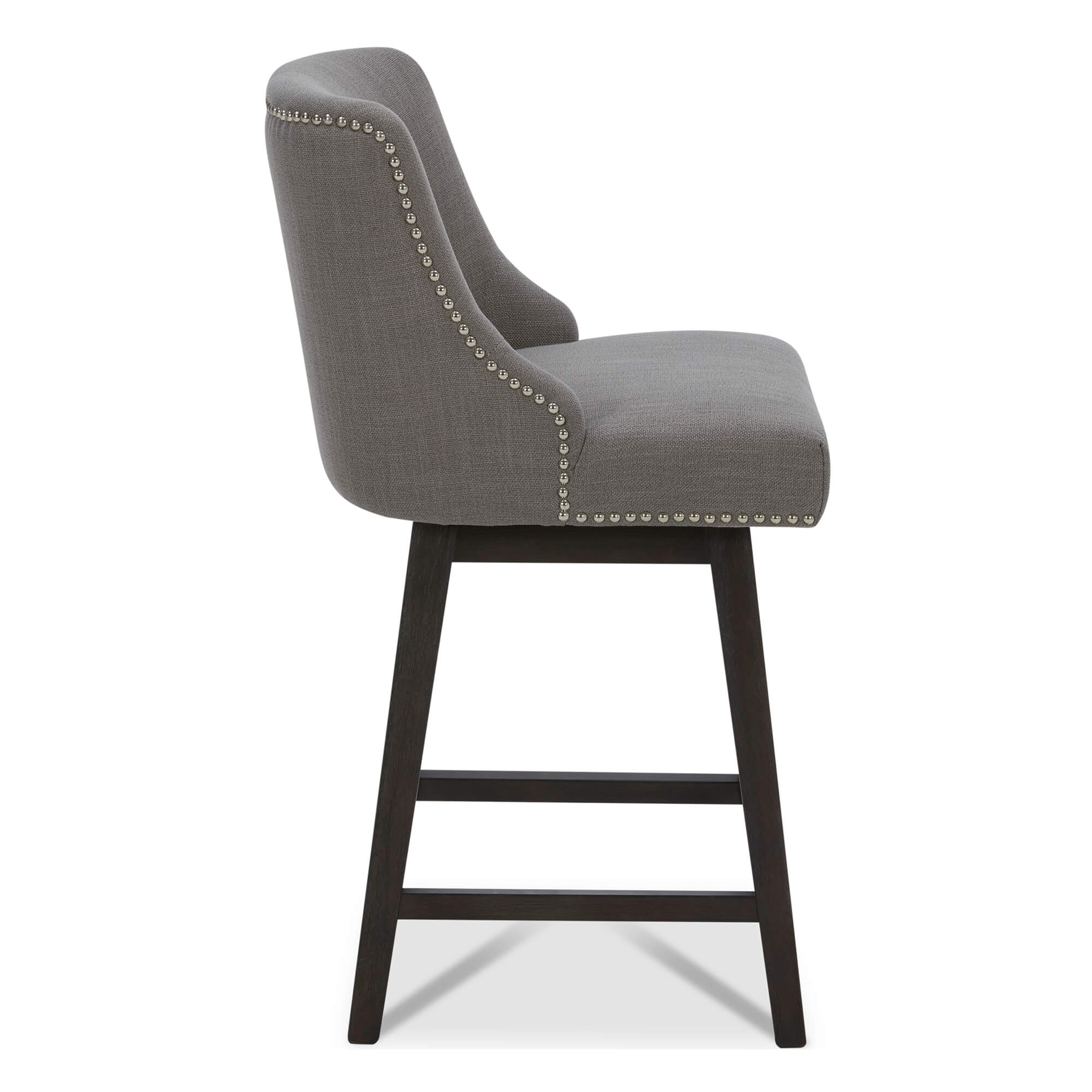 Asher Swivel Nailhead Trim Bar & Counter Stools - Image 58