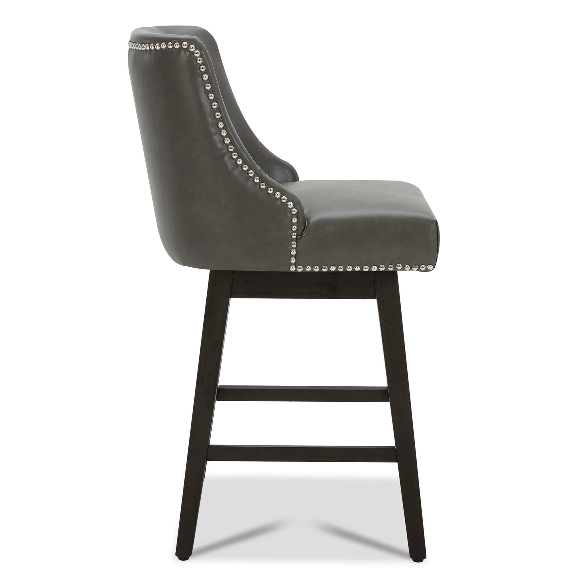 Asher Swivel Nailhead Trim Bar & Counter Stools - Image 71