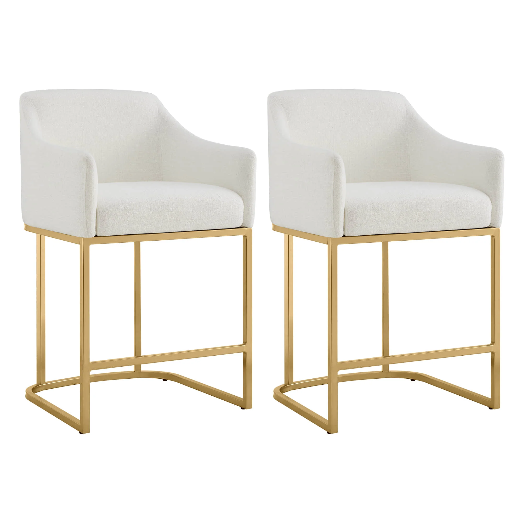 Aubrey Modern Barrel Counter Stools  (Set of 2) - Image 43
