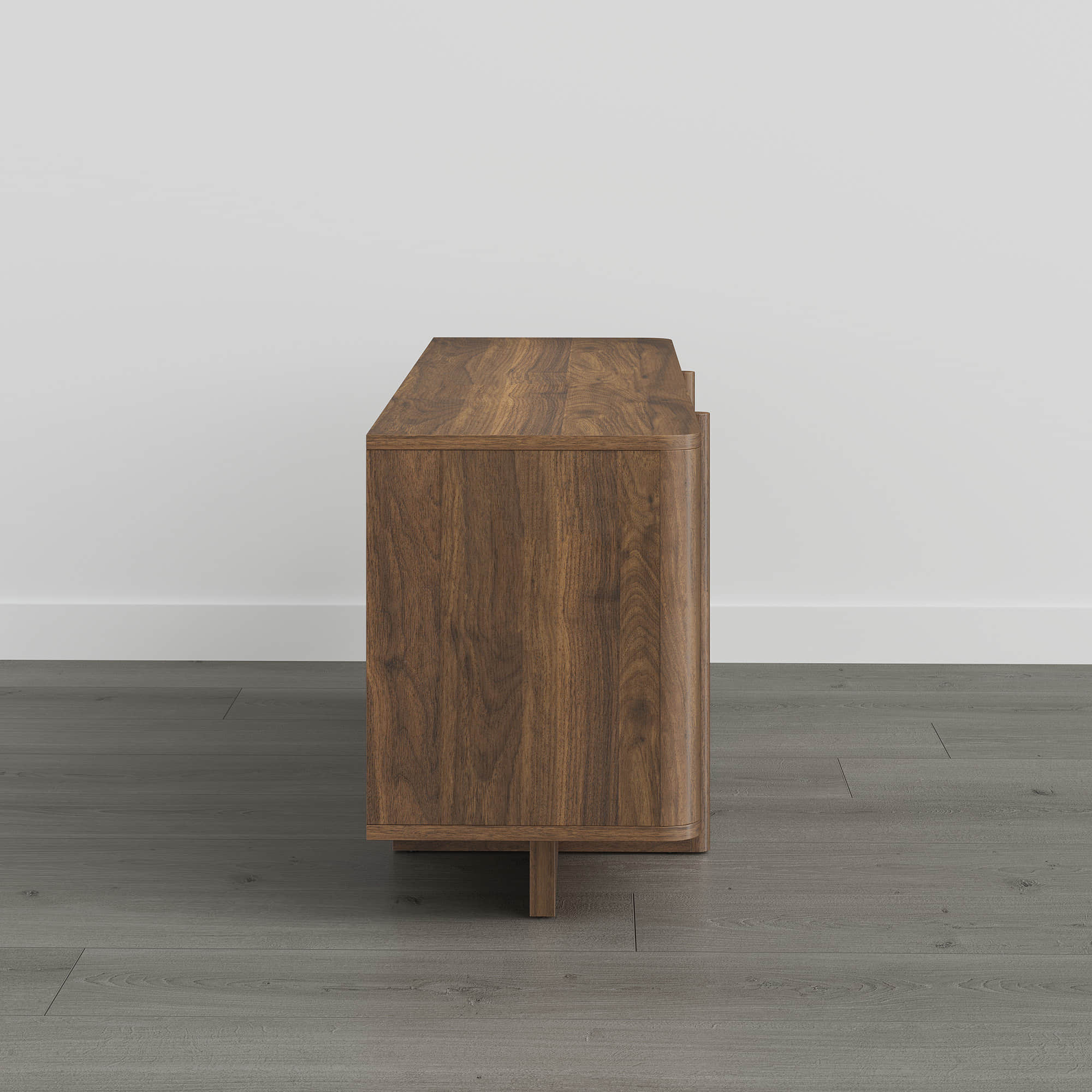 Bennett 62" Modern Arched Wood TV Stand - Image 20