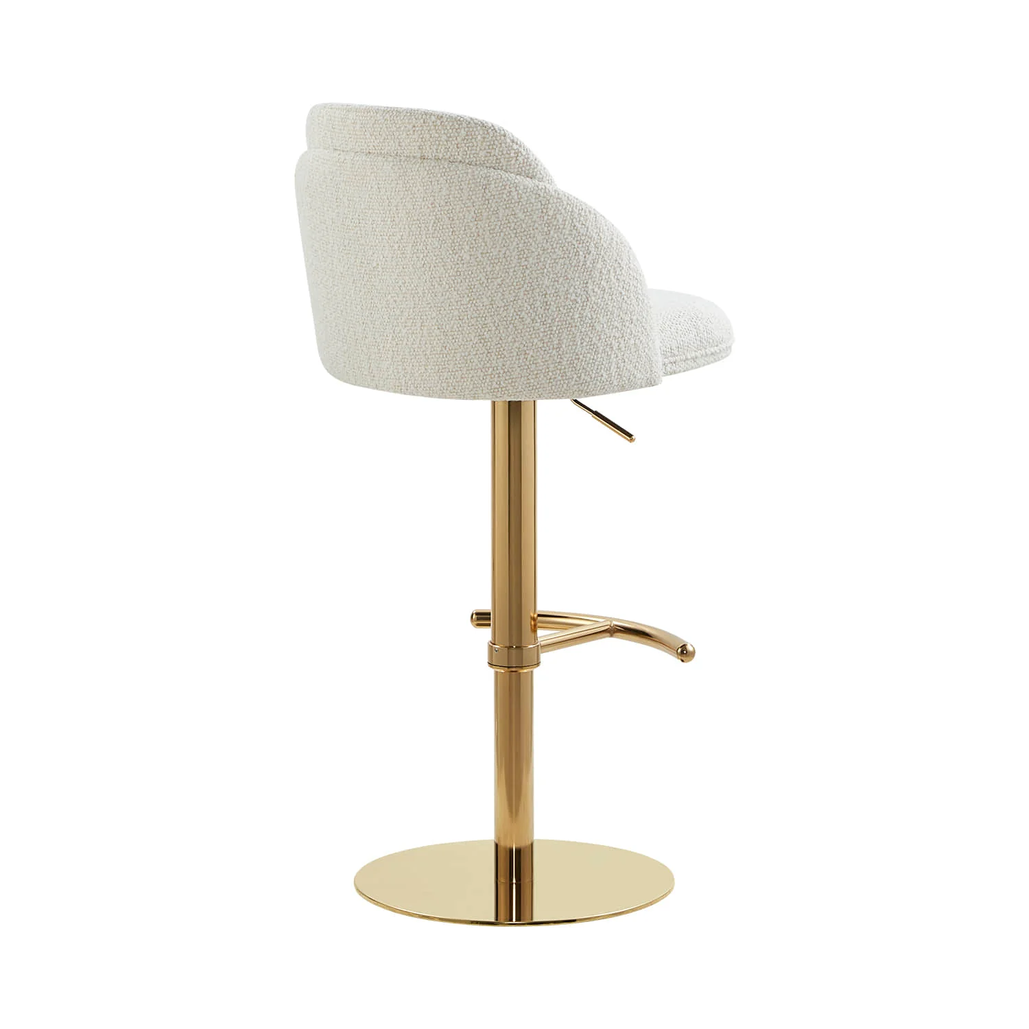 Blythe Upholstered Adjustable Height Swivel Bar & Counter Stools - Image 7