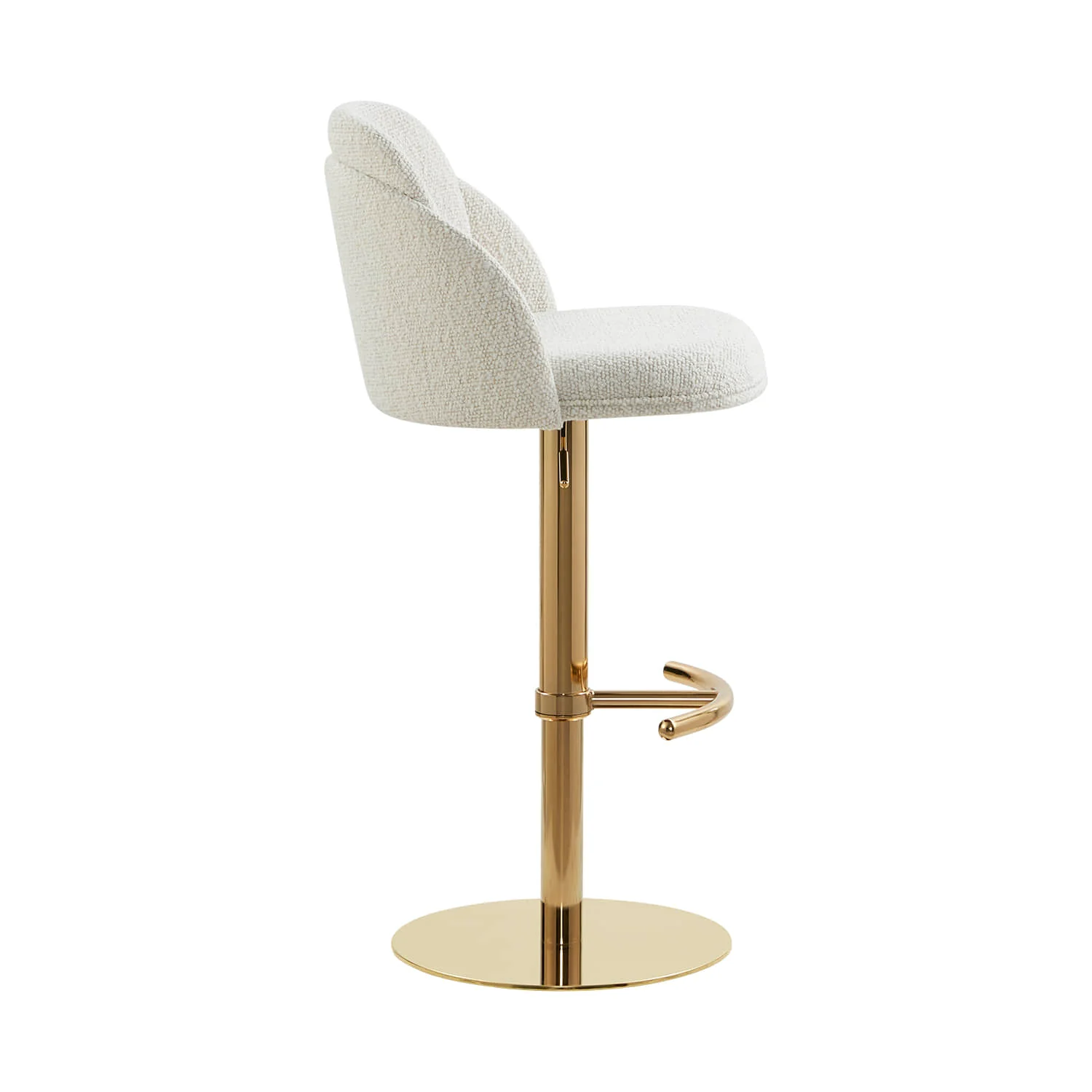 Blythe Upholstered Adjustable Height Swivel Bar & Counter Stools - Image 8