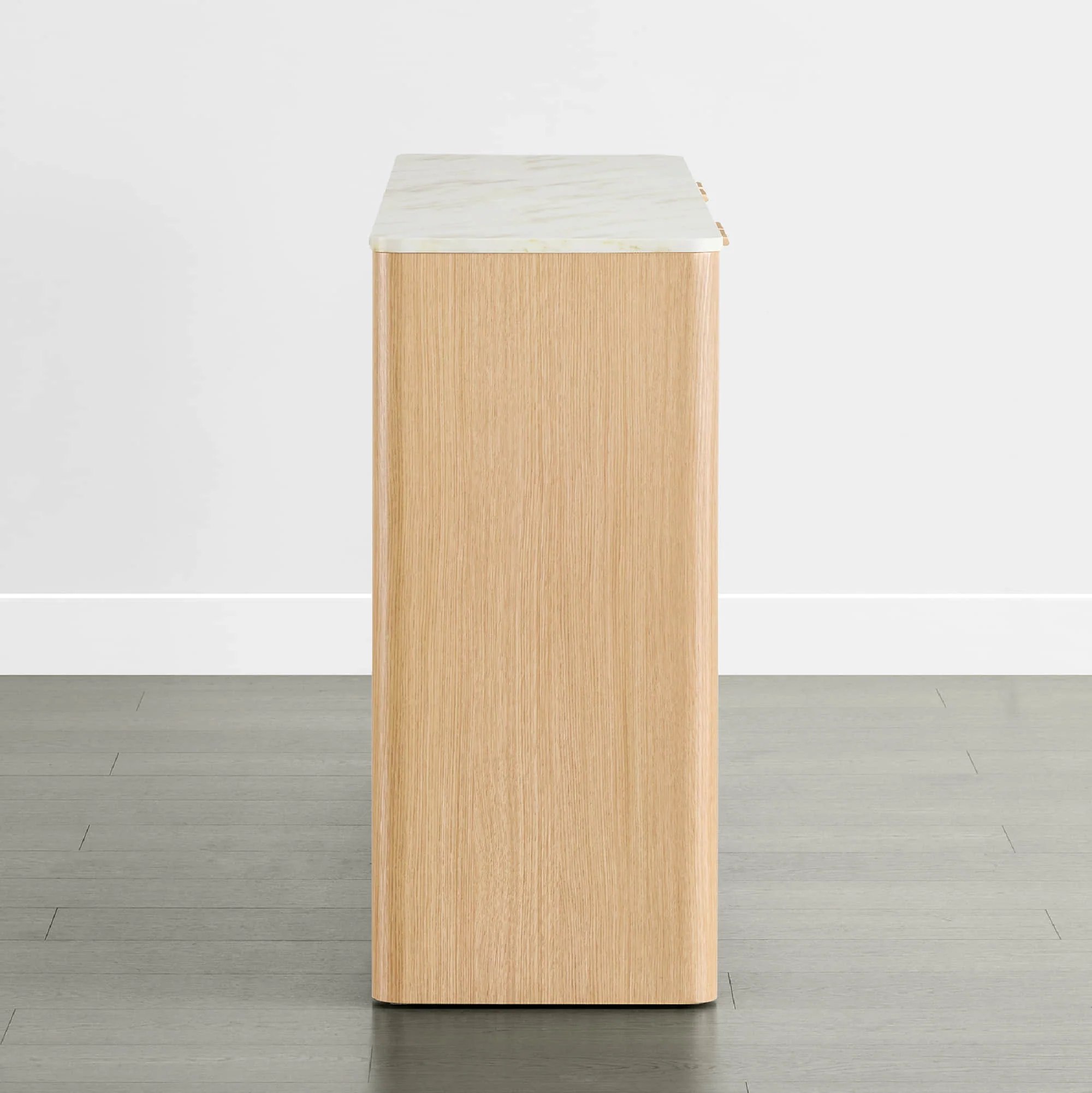 61" Bowen Fluted Wood Sideboard, High-Leg - Image 7
