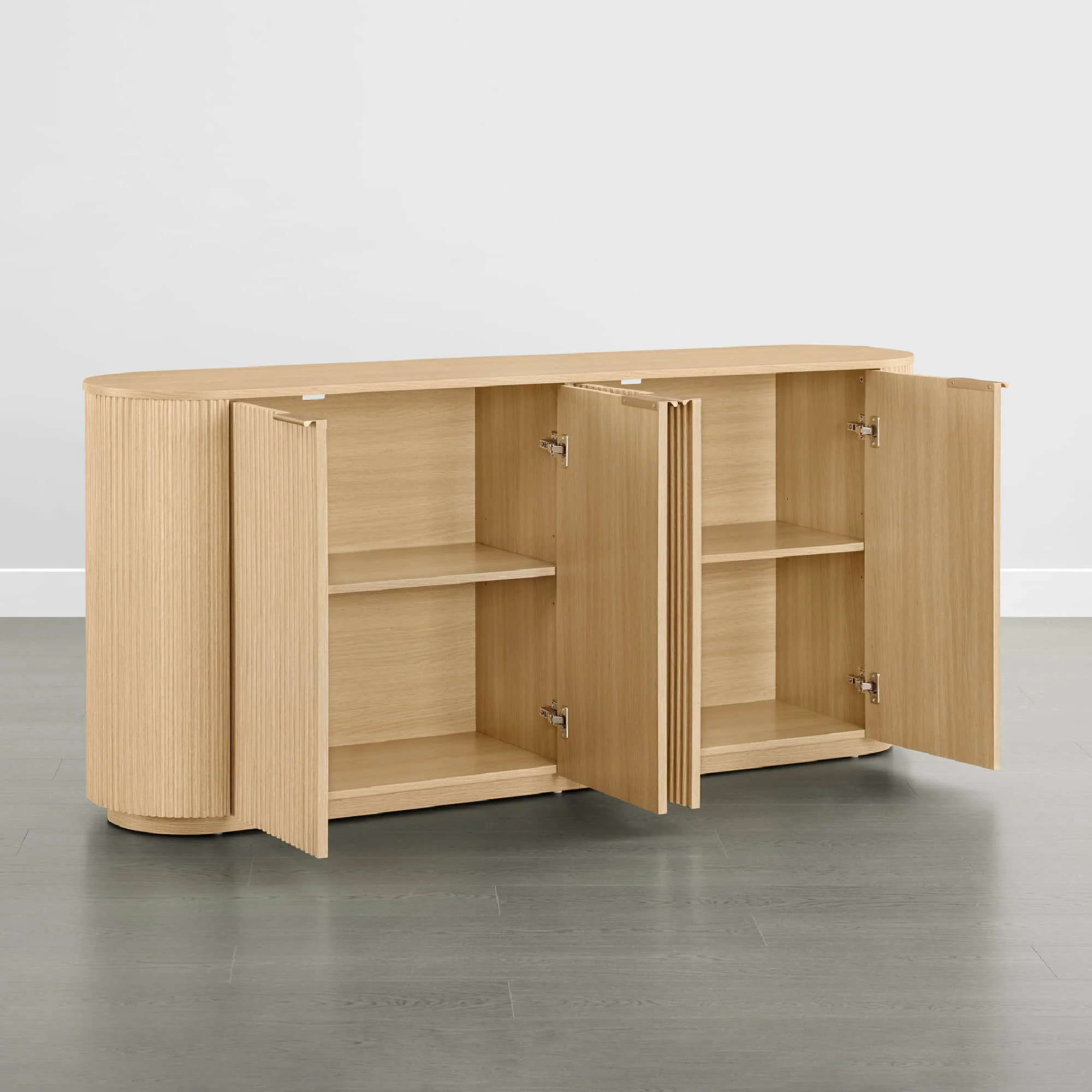 70" Bowen Fluted Wood Sideboard - Image 27