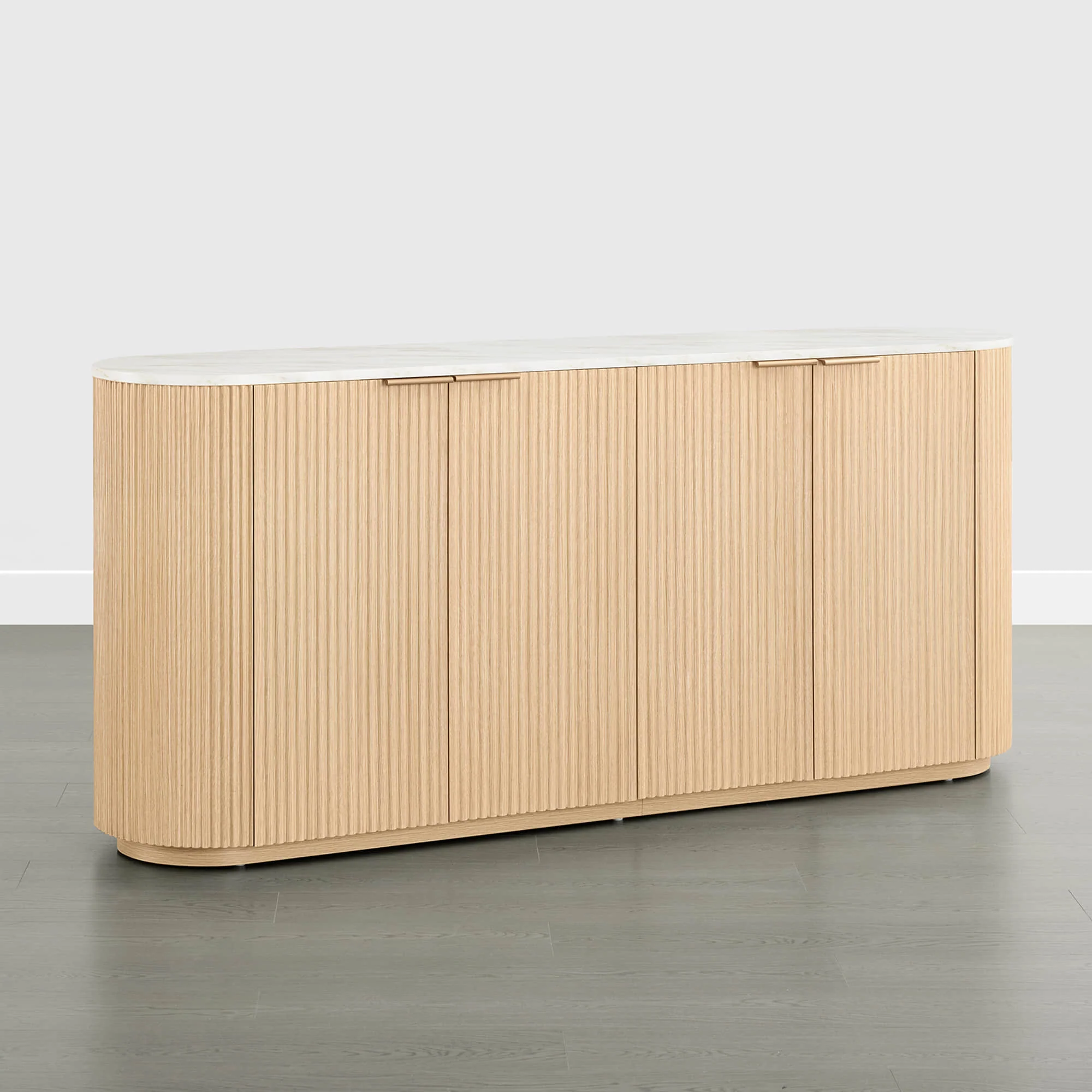 70" Bowen Fluted Wood Sideboard - Image 35