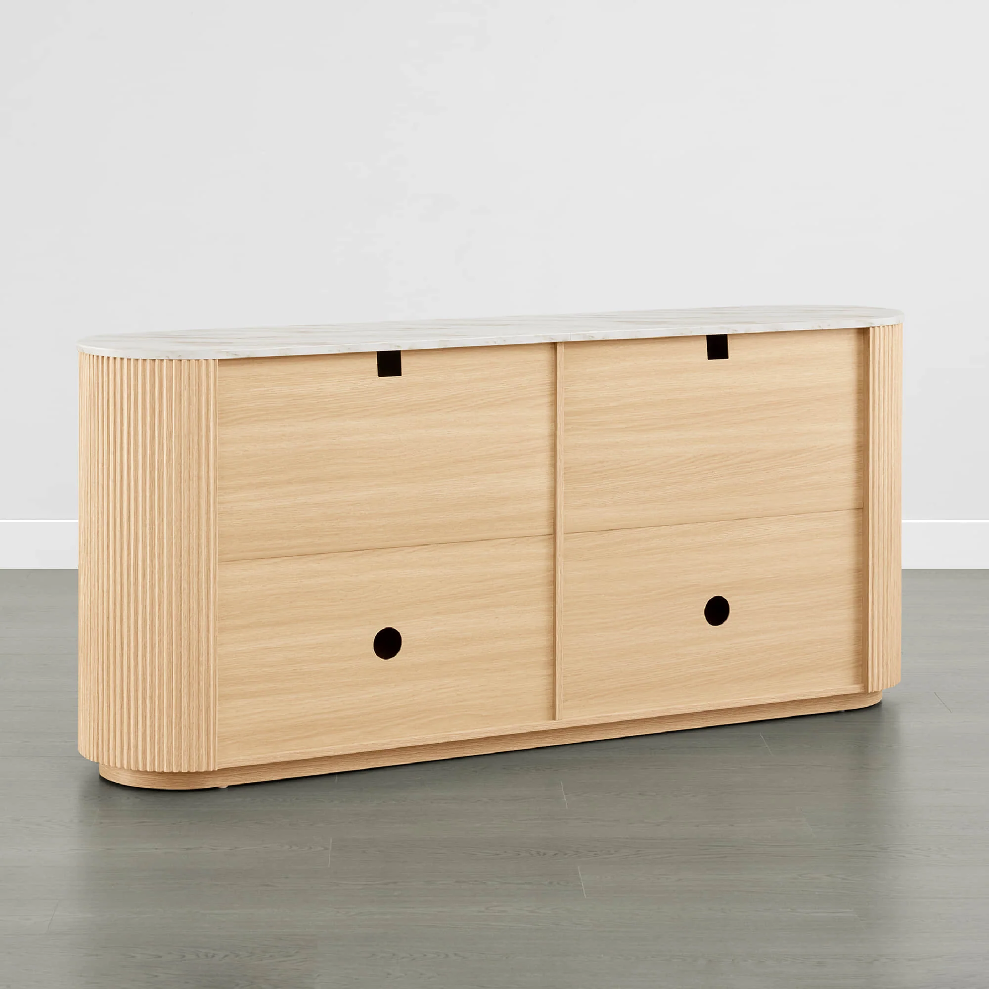 70" Bowen Fluted Wood Sideboard - Image 39