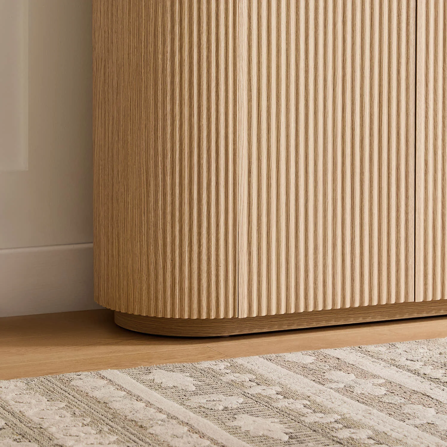 70" Bowen Fluted Wood Sideboard - Image 4