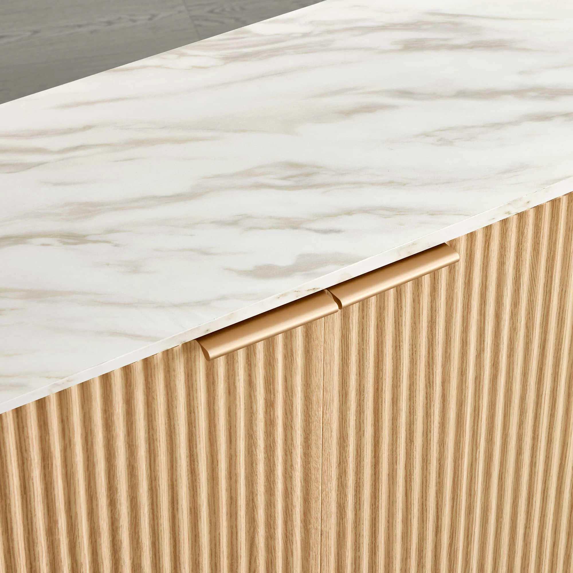 70" Bowen Fluted Wood Sideboard - Image 40