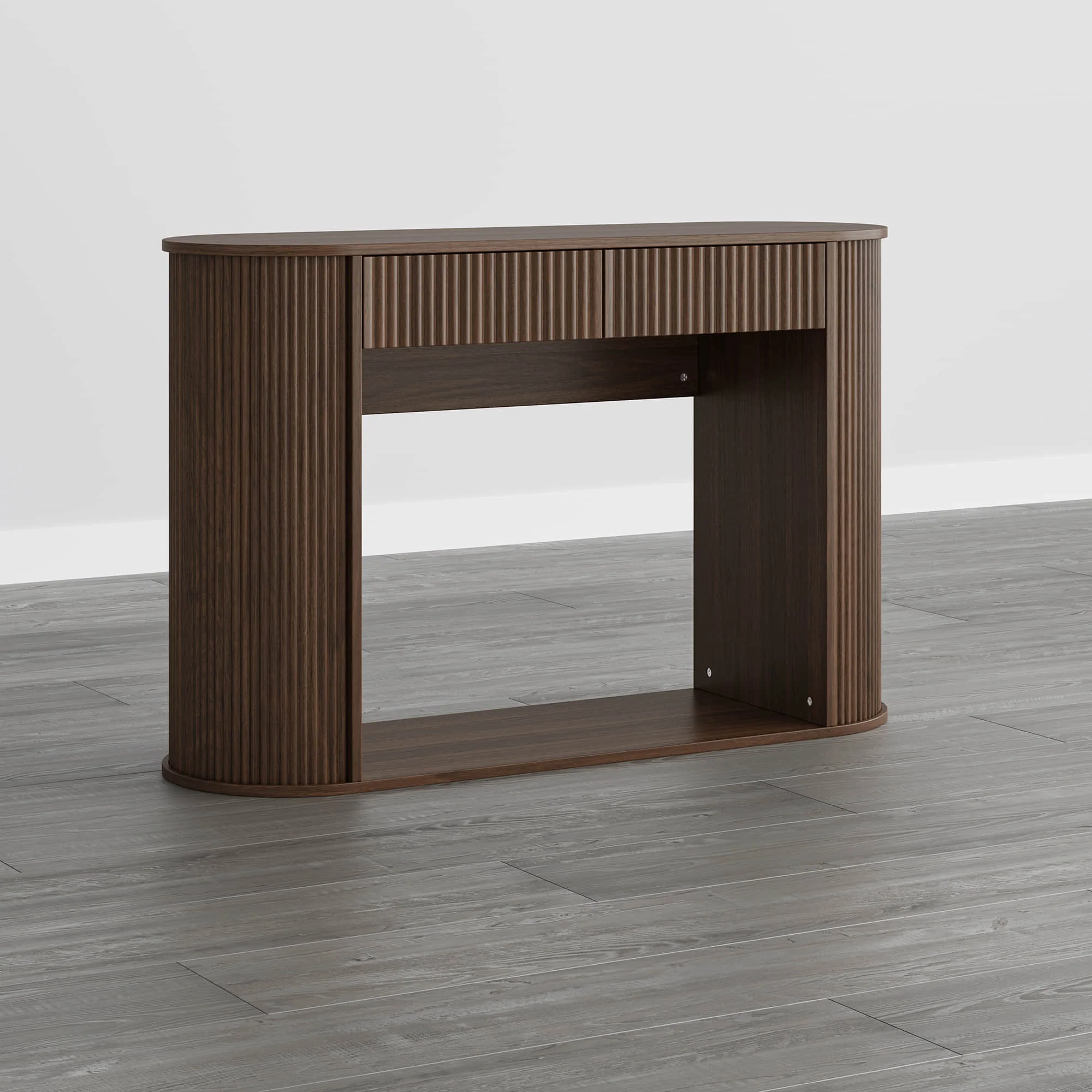 47’’ Bowen Fluted Wood Counsole Table - Image 5