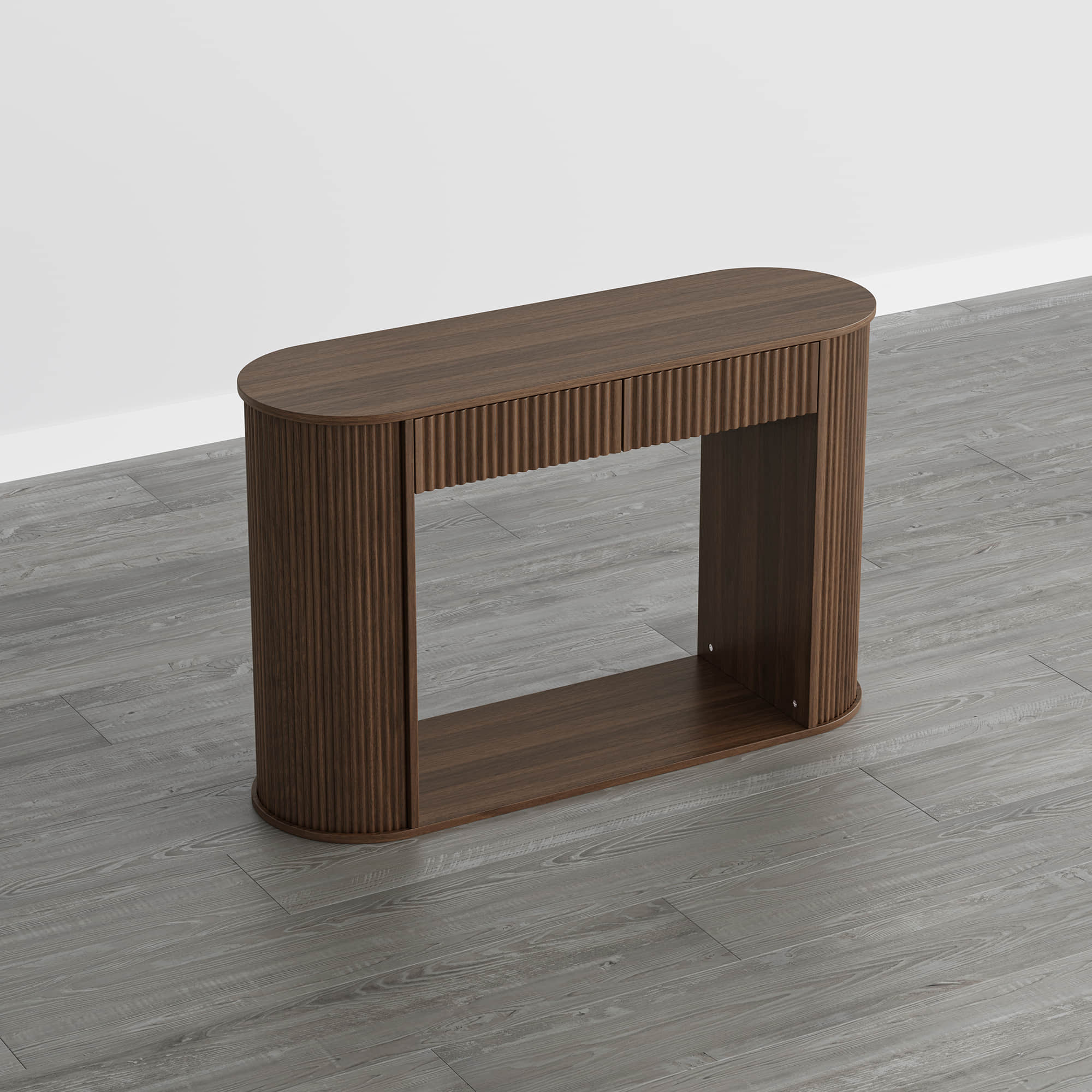47’’ Bowen Fluted Wood Counsole Table - Image 6