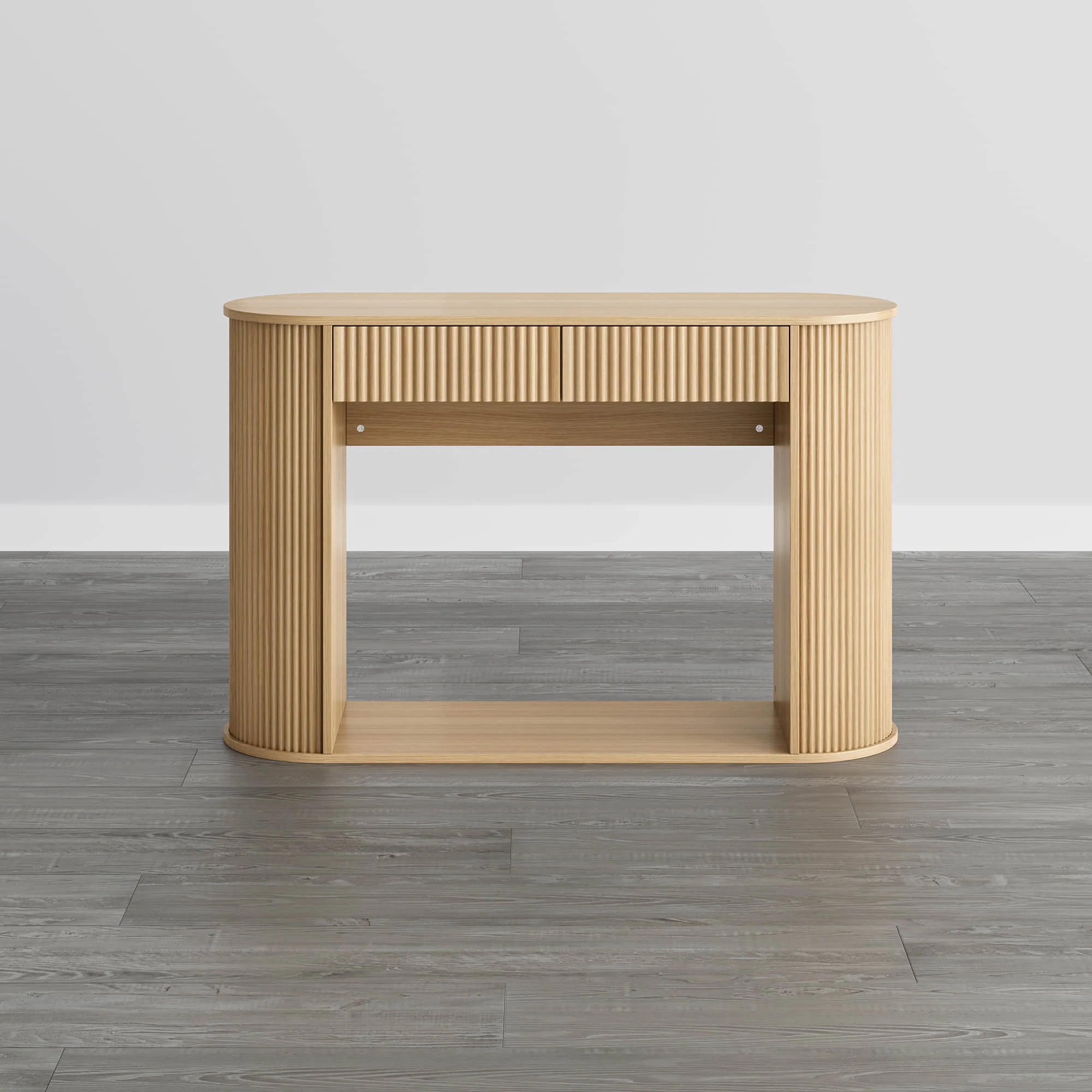 47’’ Bowen Fluted Wood Counsole Table - Image 7