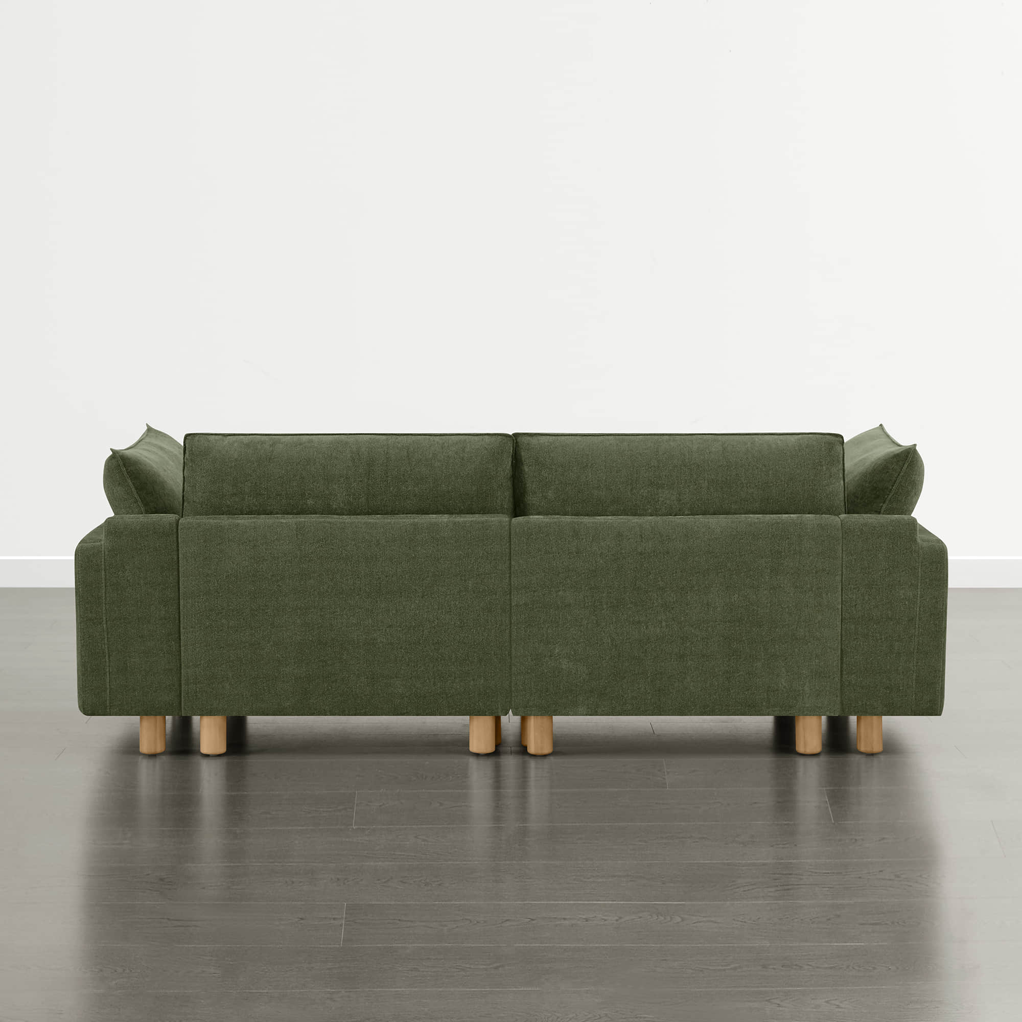 Brendon Modular 2-Seat Sofa with Wood Leg - Image 14