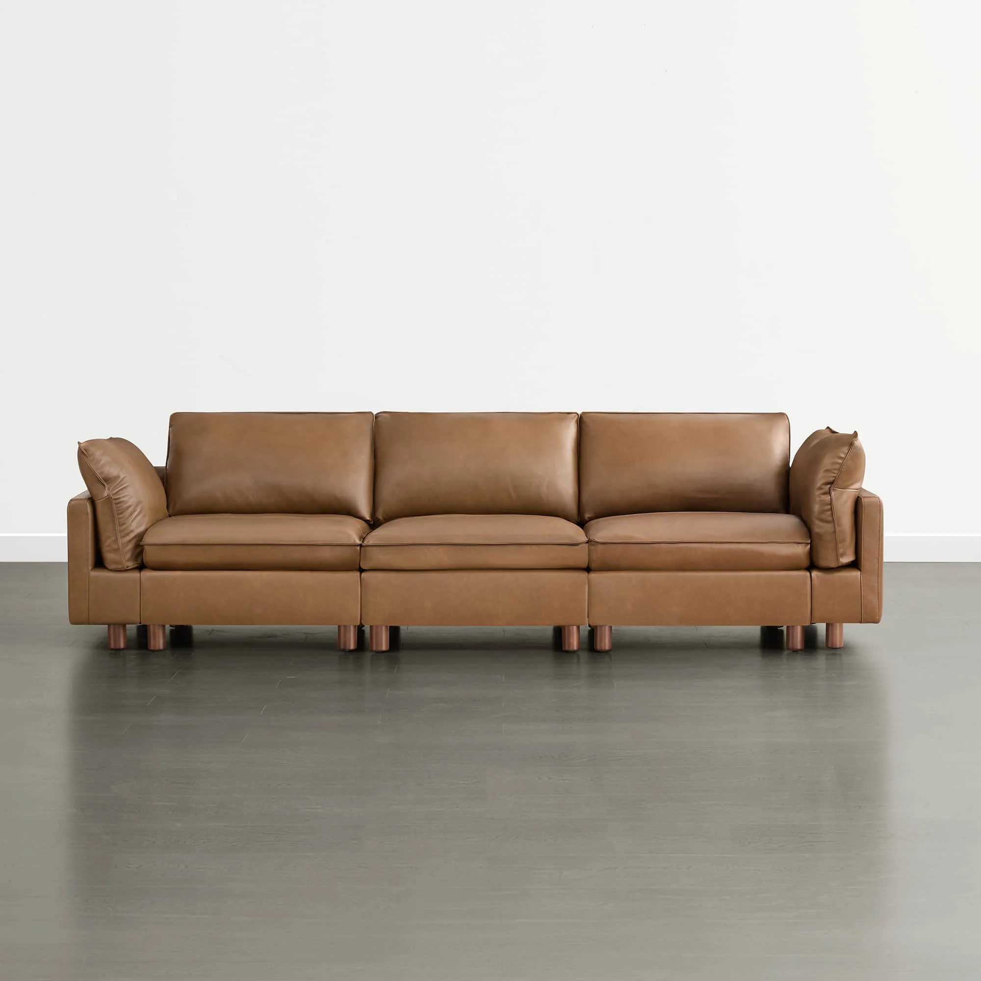 Brendon Modular 3-Seat Sofa with Wood Leg - Image 19