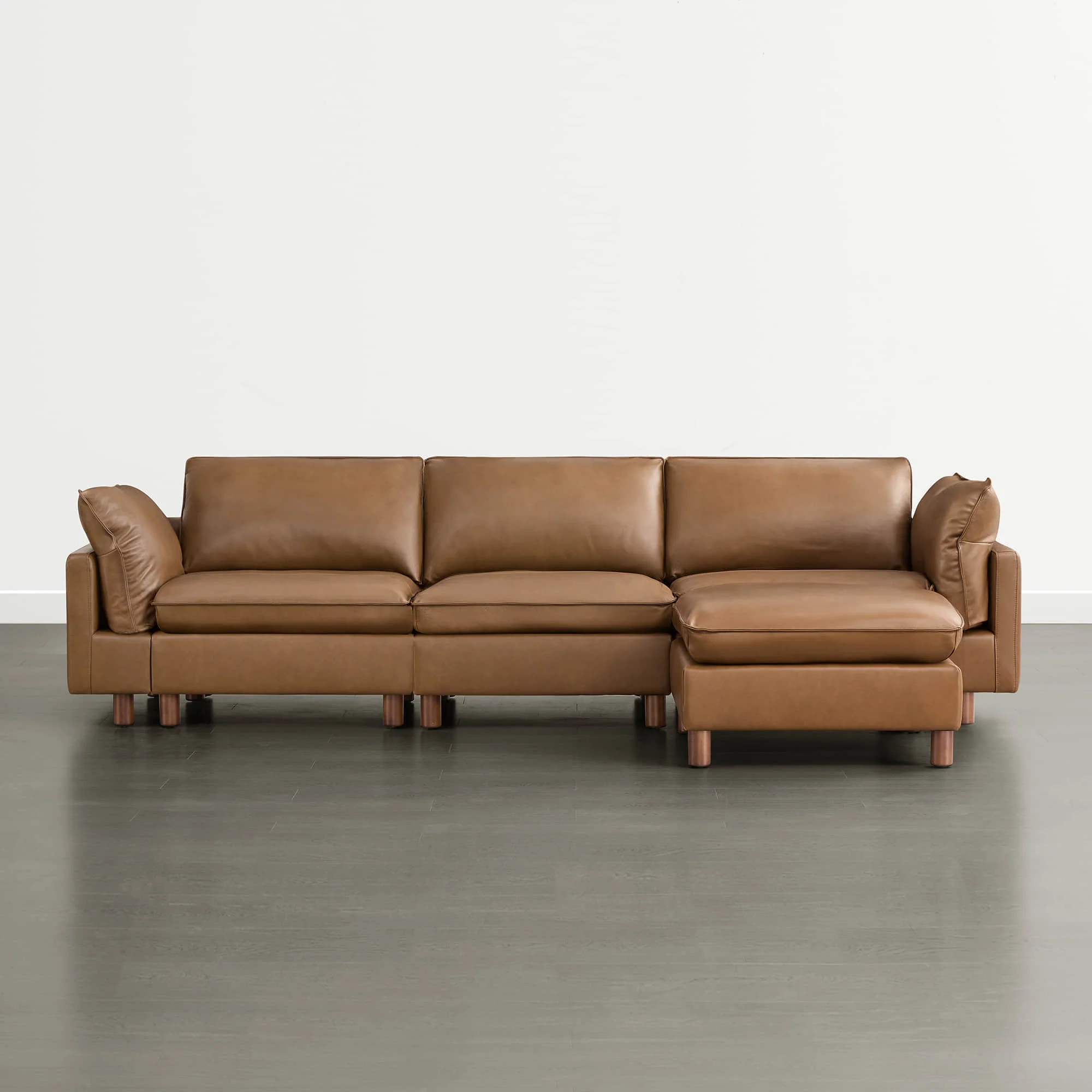 Brendon Modular 4-Seat Sectional Sofa with Wood Leg - Image 23