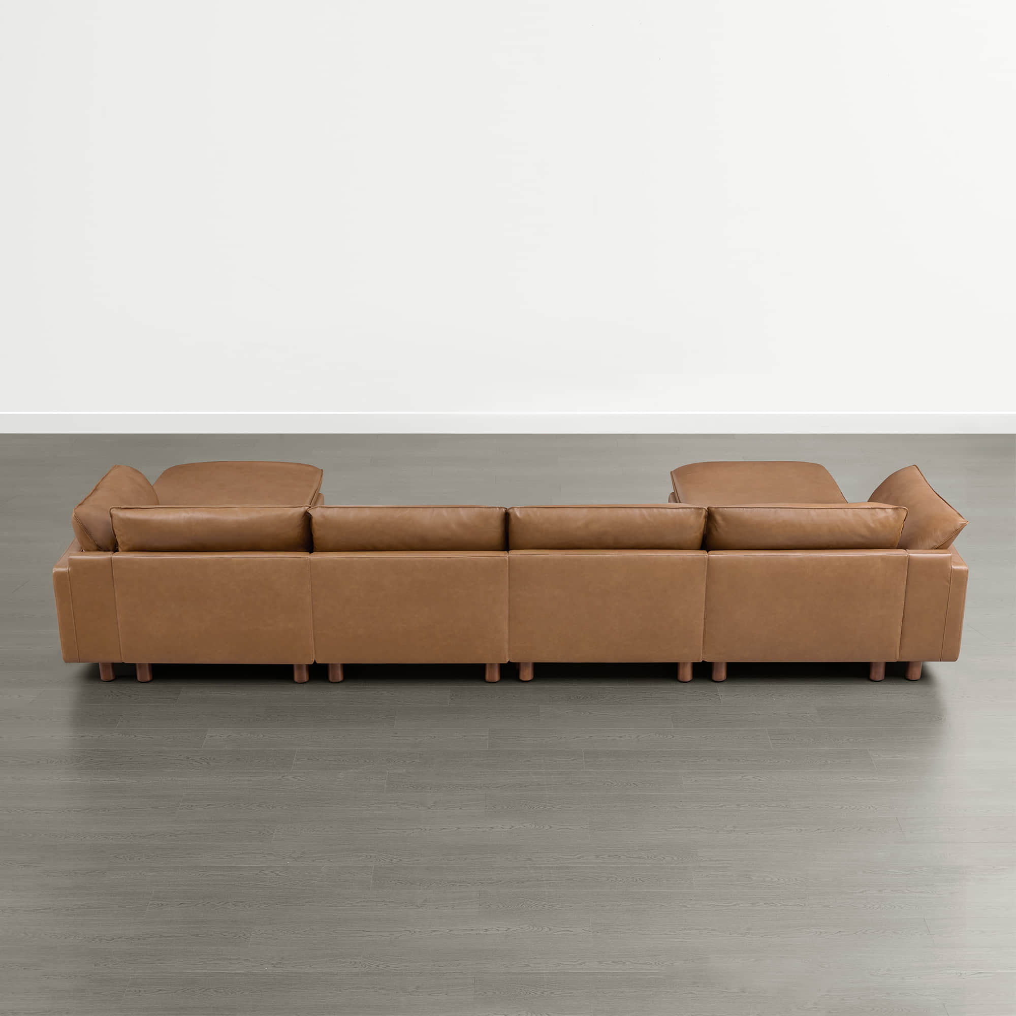 Brendon Modular 6-Seat Sectional Sofa with Wood Leg - Image 23