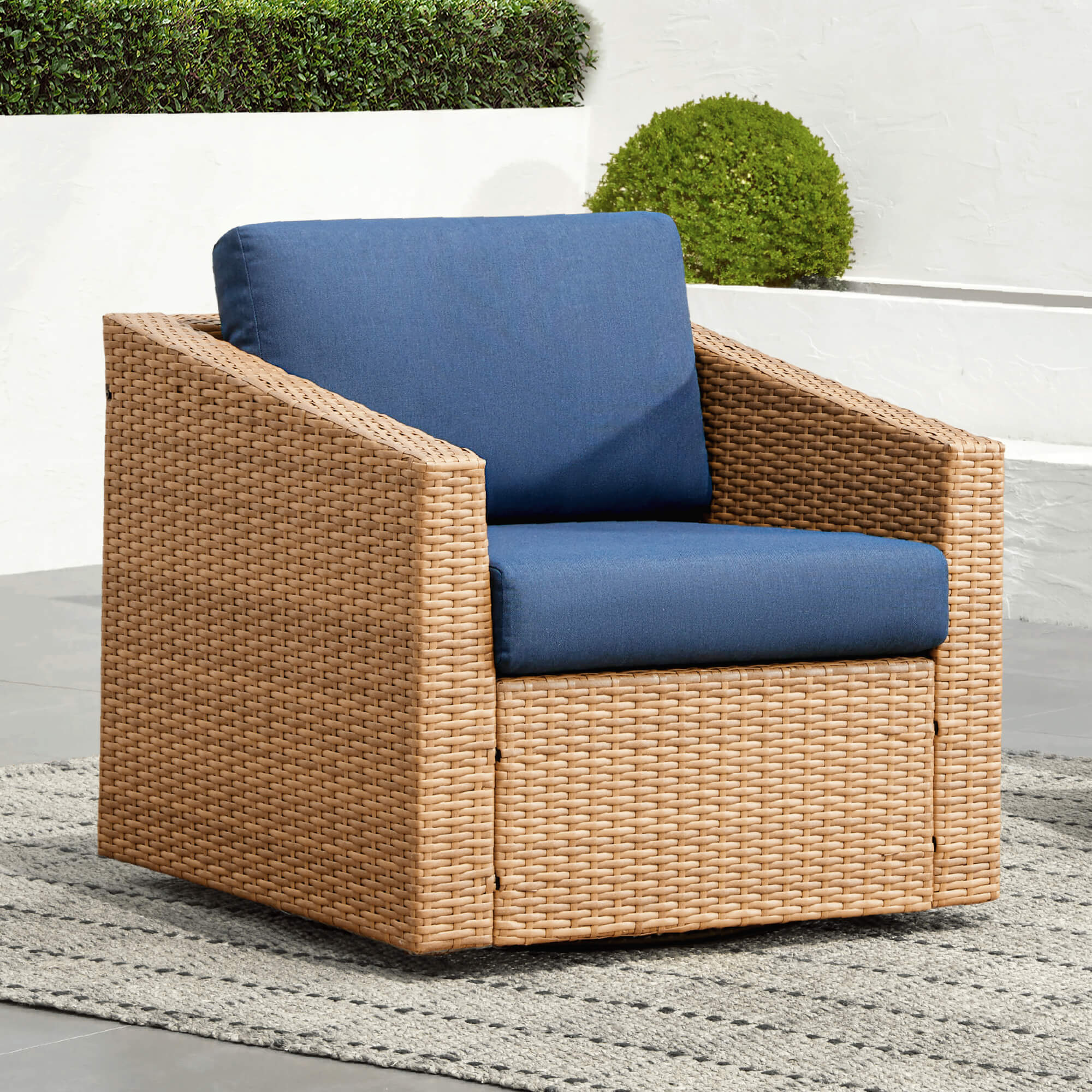Calum Rattan Outdoor 5-Piece Patio Set - Image 65