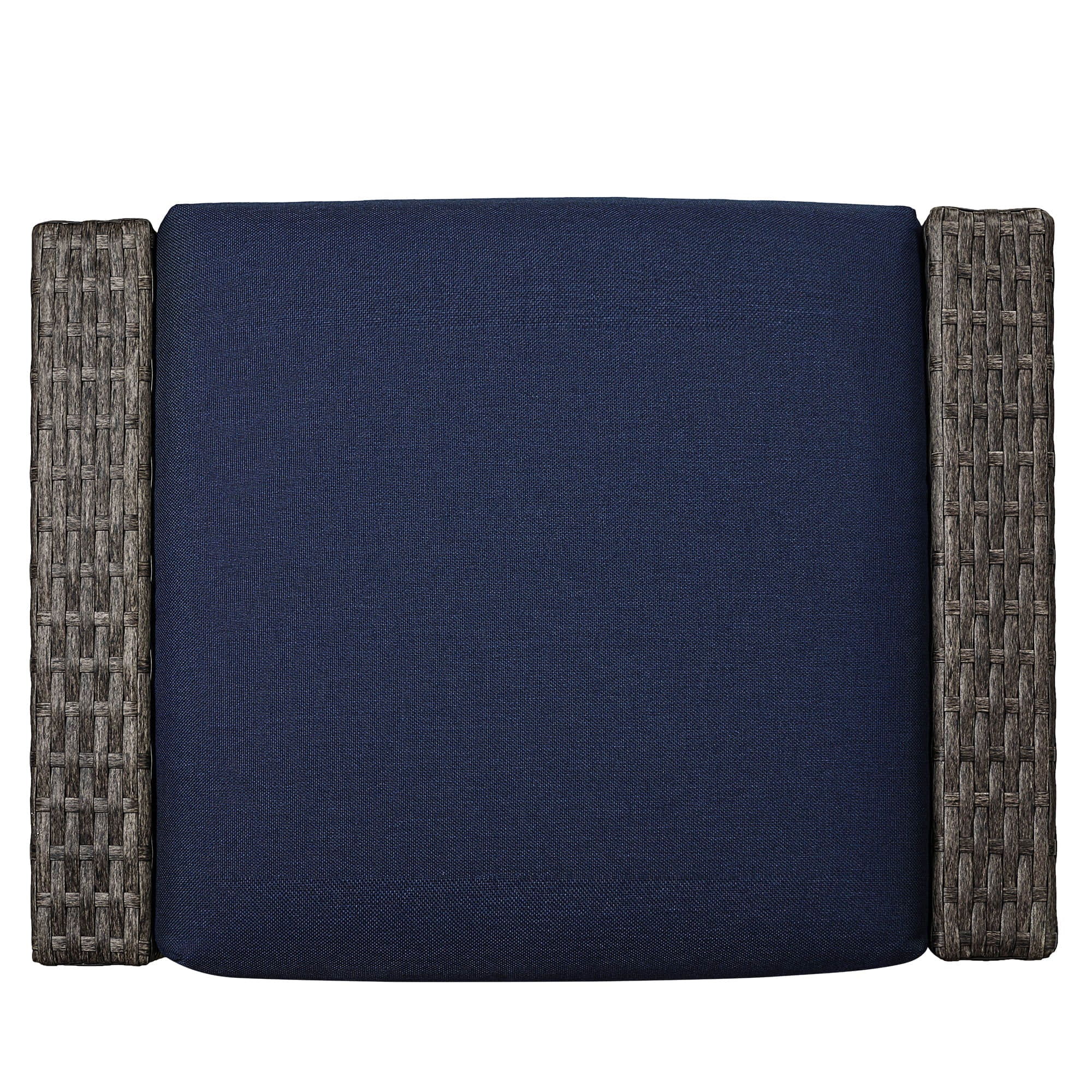 Calum Rattan Outdoor Ottoman - Image 10