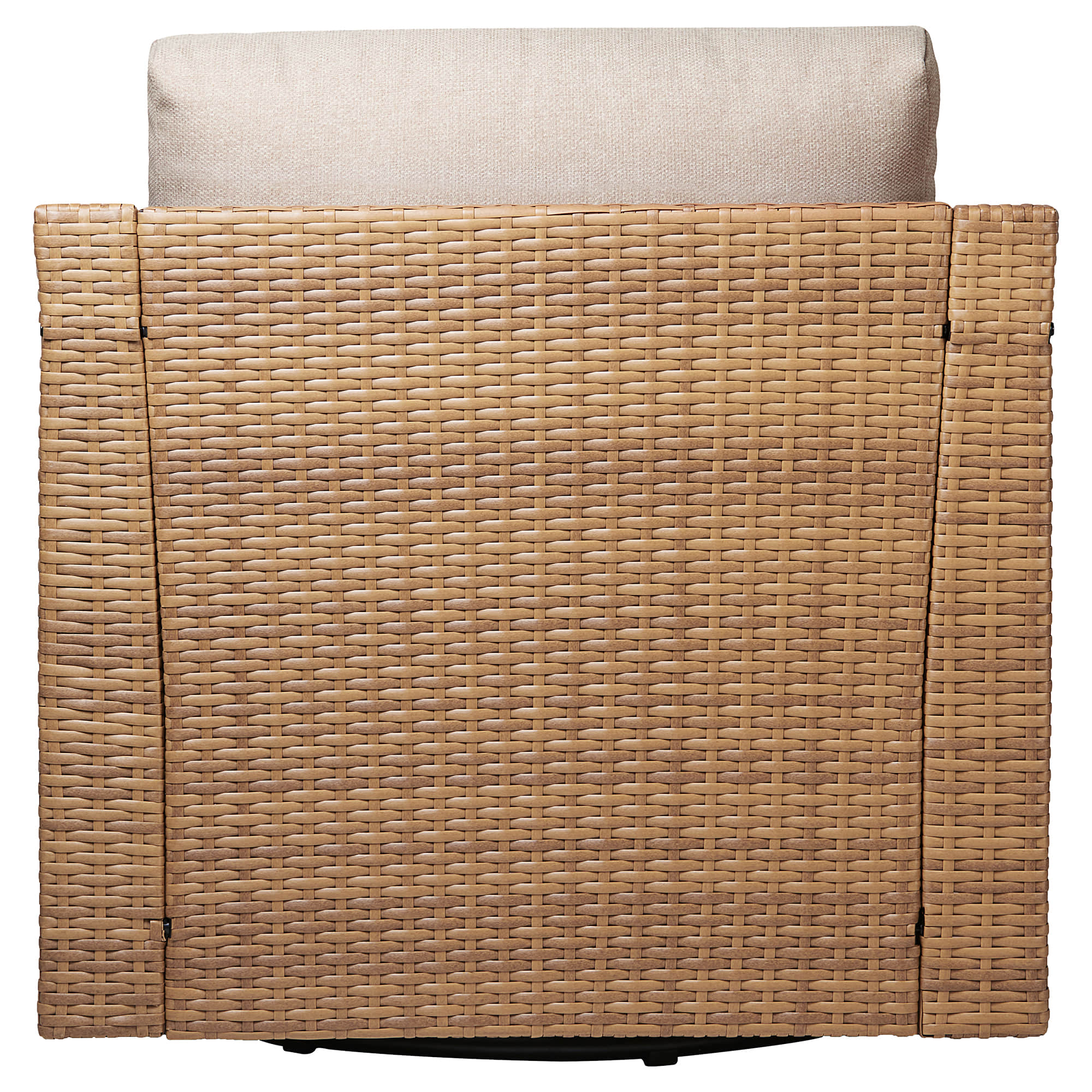 Calum Rattan Outdoor Swivel Accent Chair - Image 9