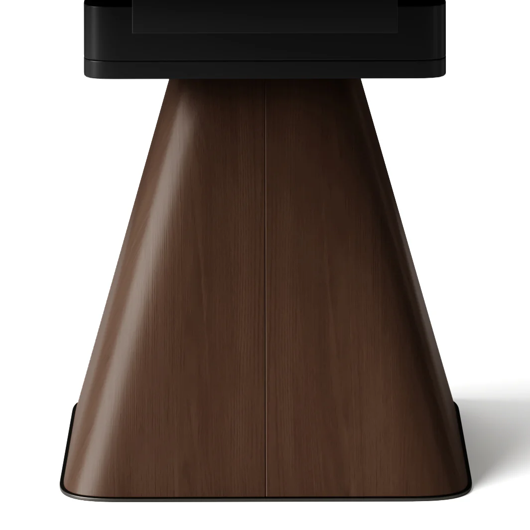 Camila Extendable Sintered Stone Dining Table with Lazy Susan, 24.8"-52.9" - Image 7