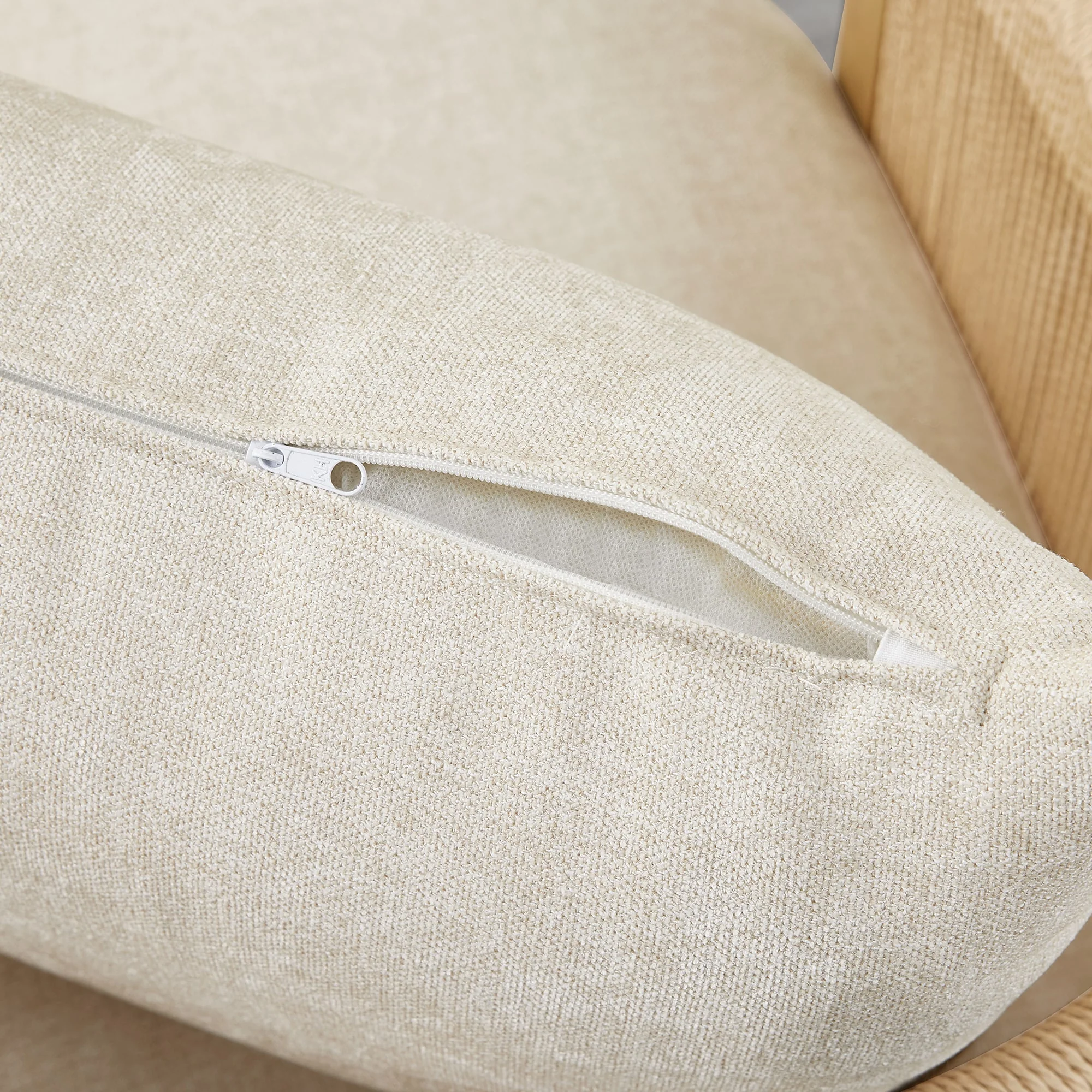 Carl Modern Swivel Rope Accent Chair - Image 13