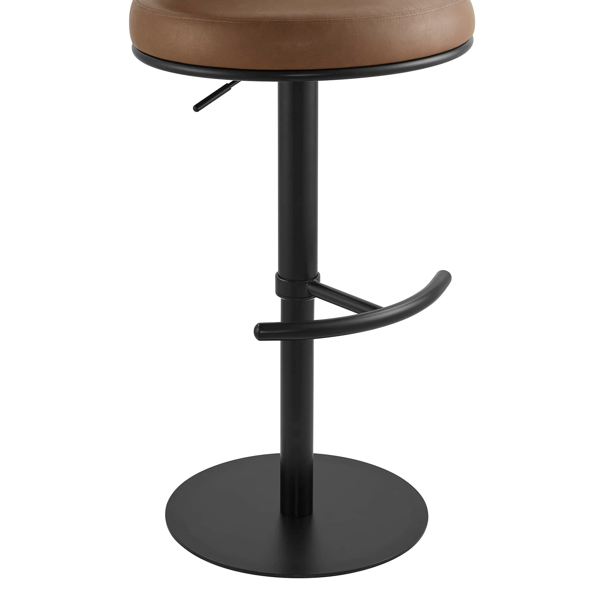 Cayla Modern Adjustable Height Swivel Barstool - Image 13